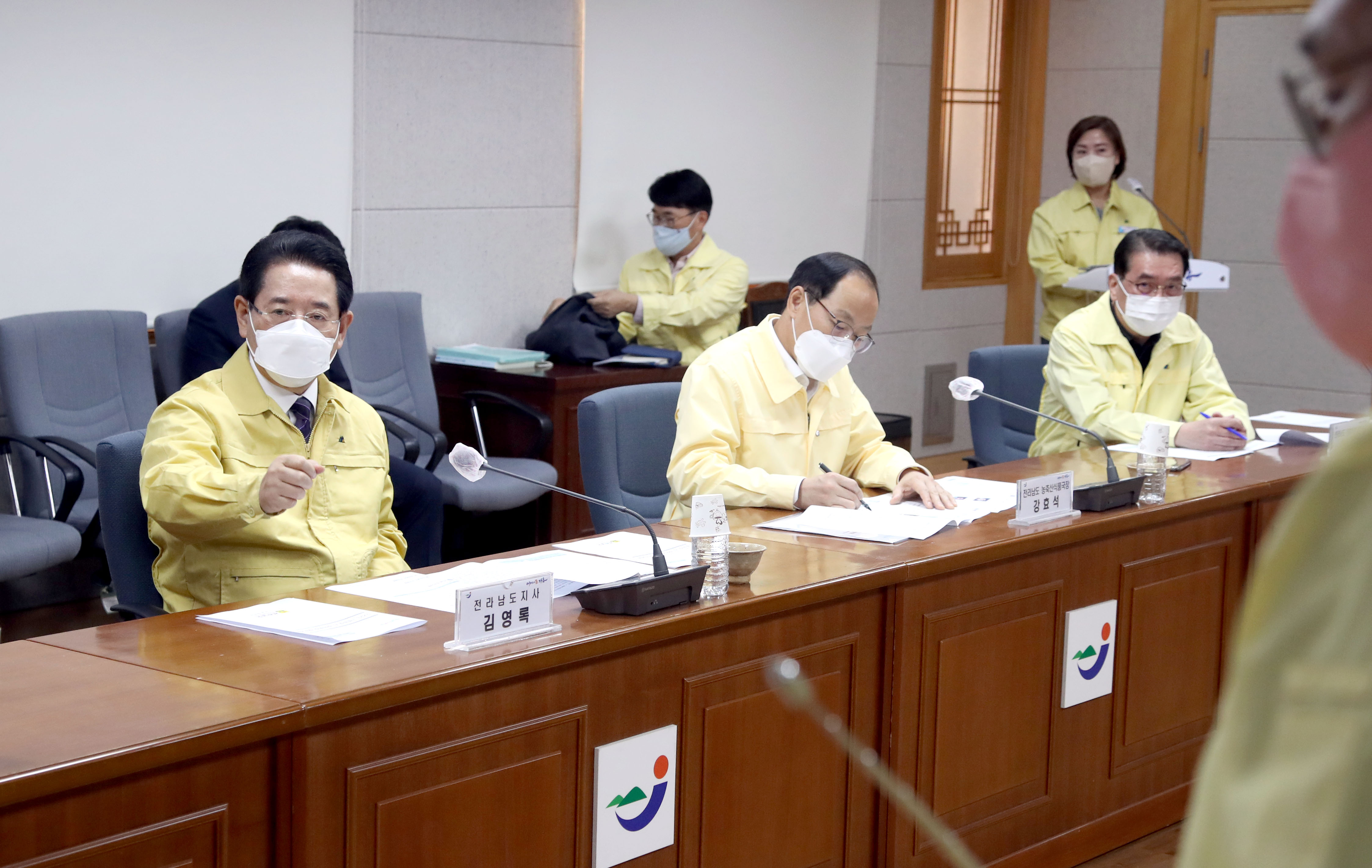 장흥 고병원성 AI 방역현장 방문2