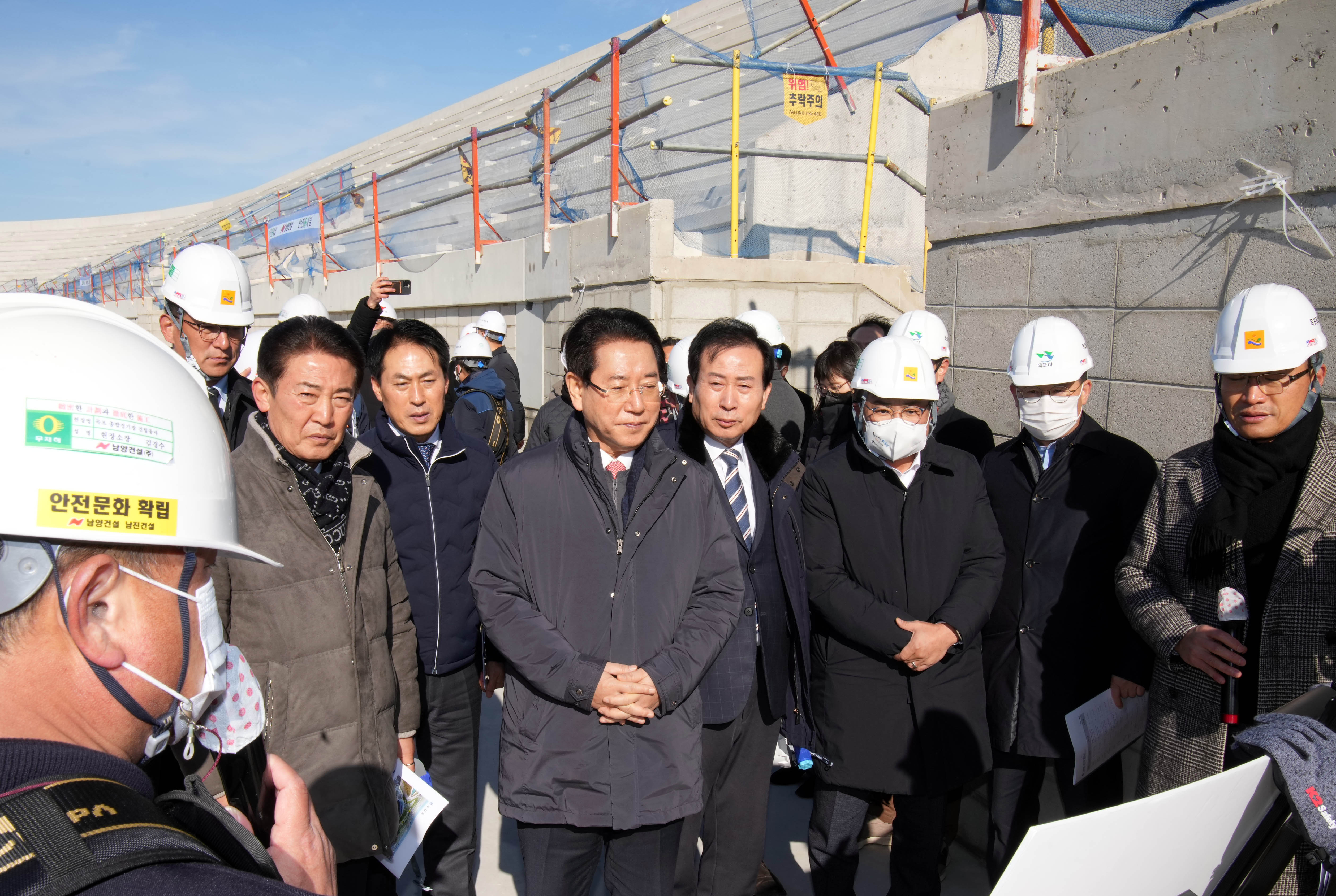 2023년 전국체전 목포종합경기장 건립공사 현장 점검2