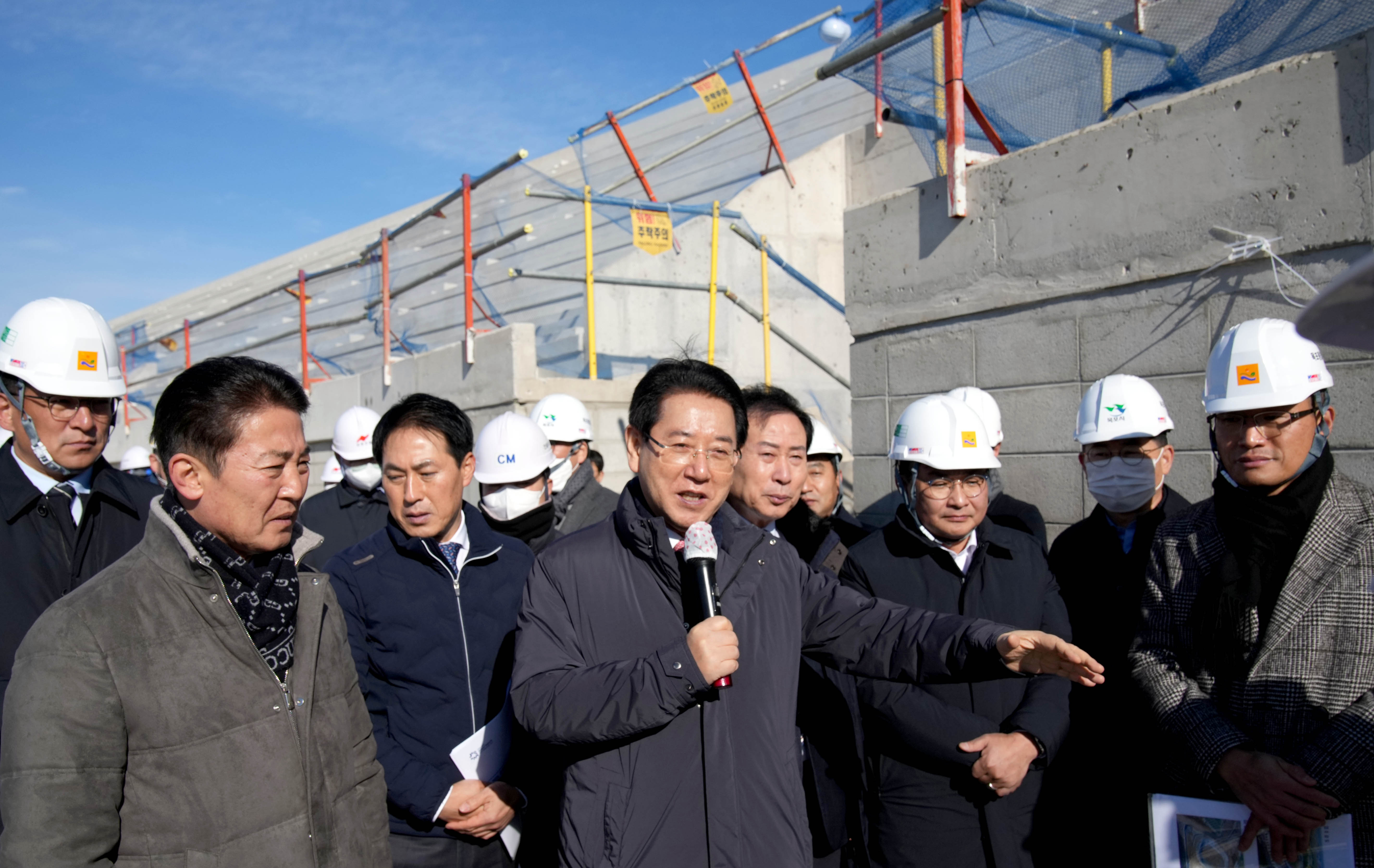 2023년 전국체전 목포종합경기장 건립공사 현장 점검6