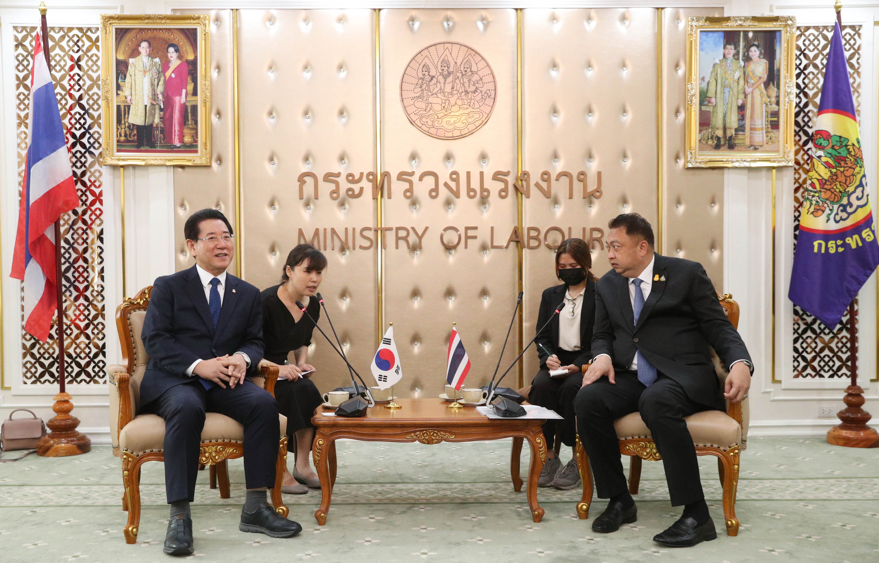 태국 노동부 장관 면담2