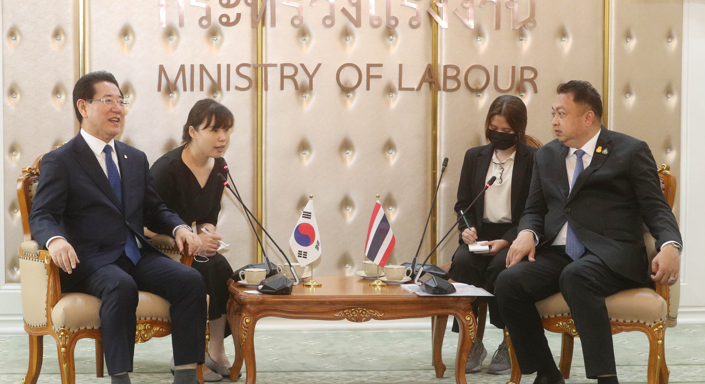 태국 노동부 장관 면담3
