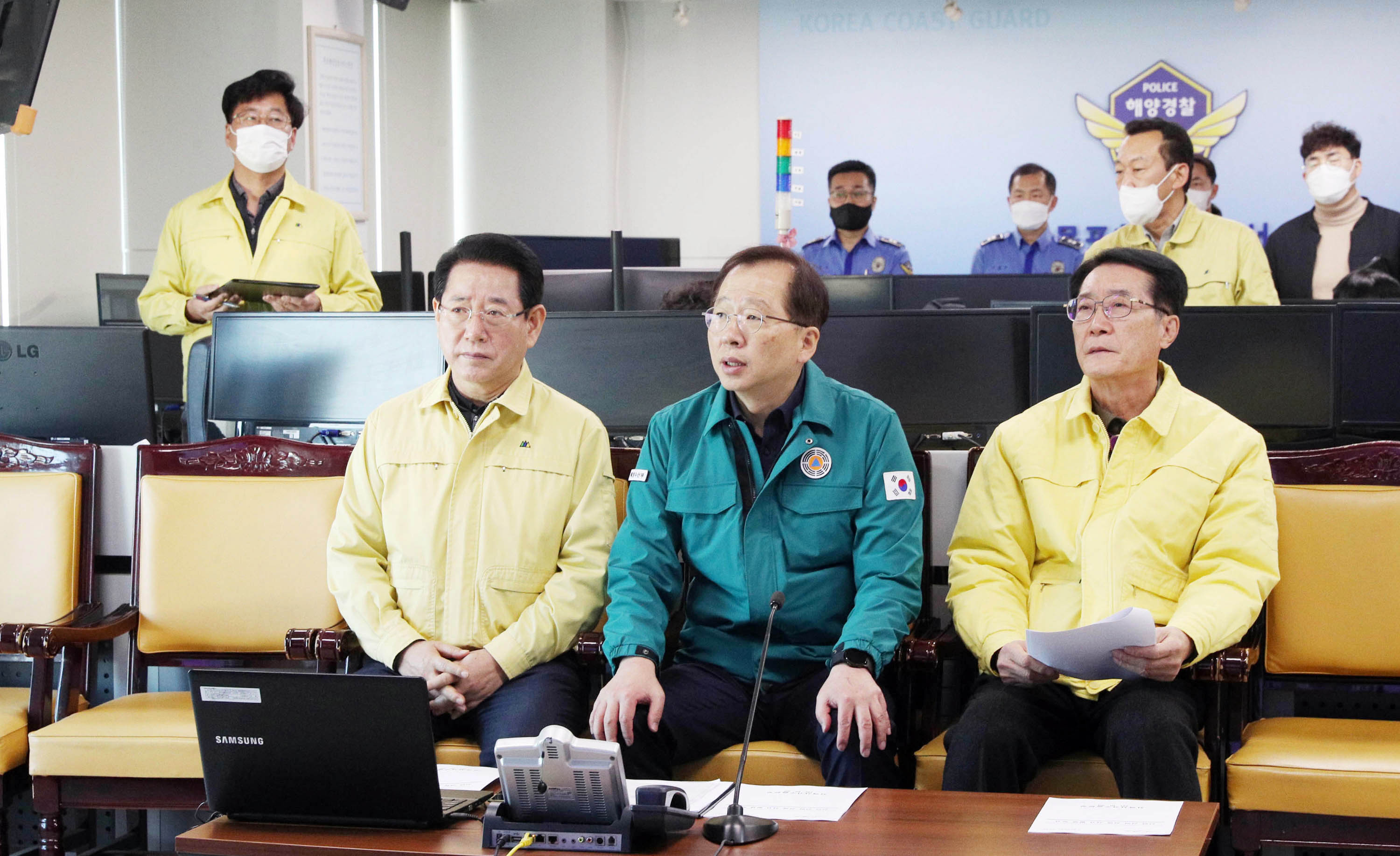 신안군 임자도 해상 청보호 전복사고 조차상황 청취2