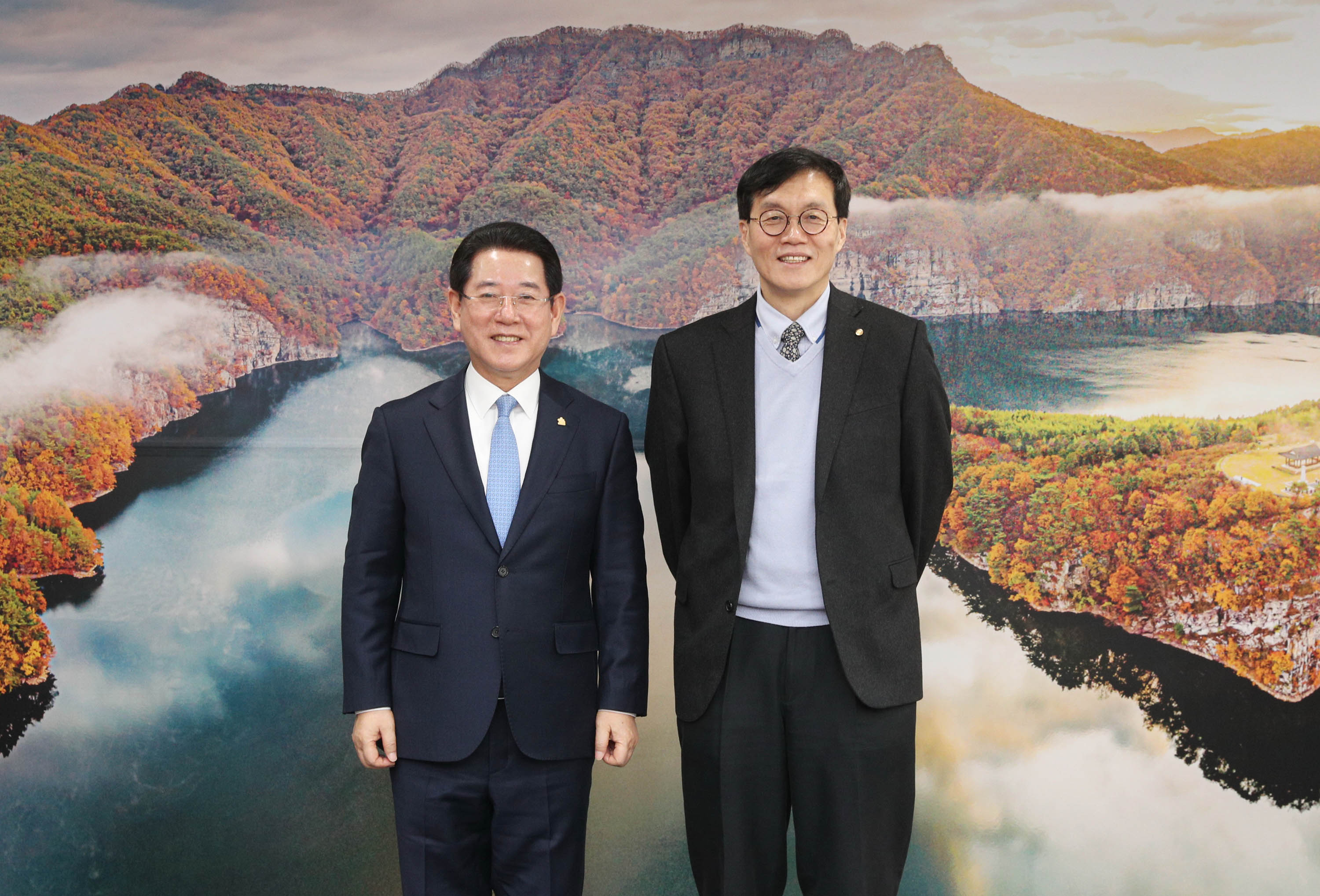 한국은행 총재 면담1