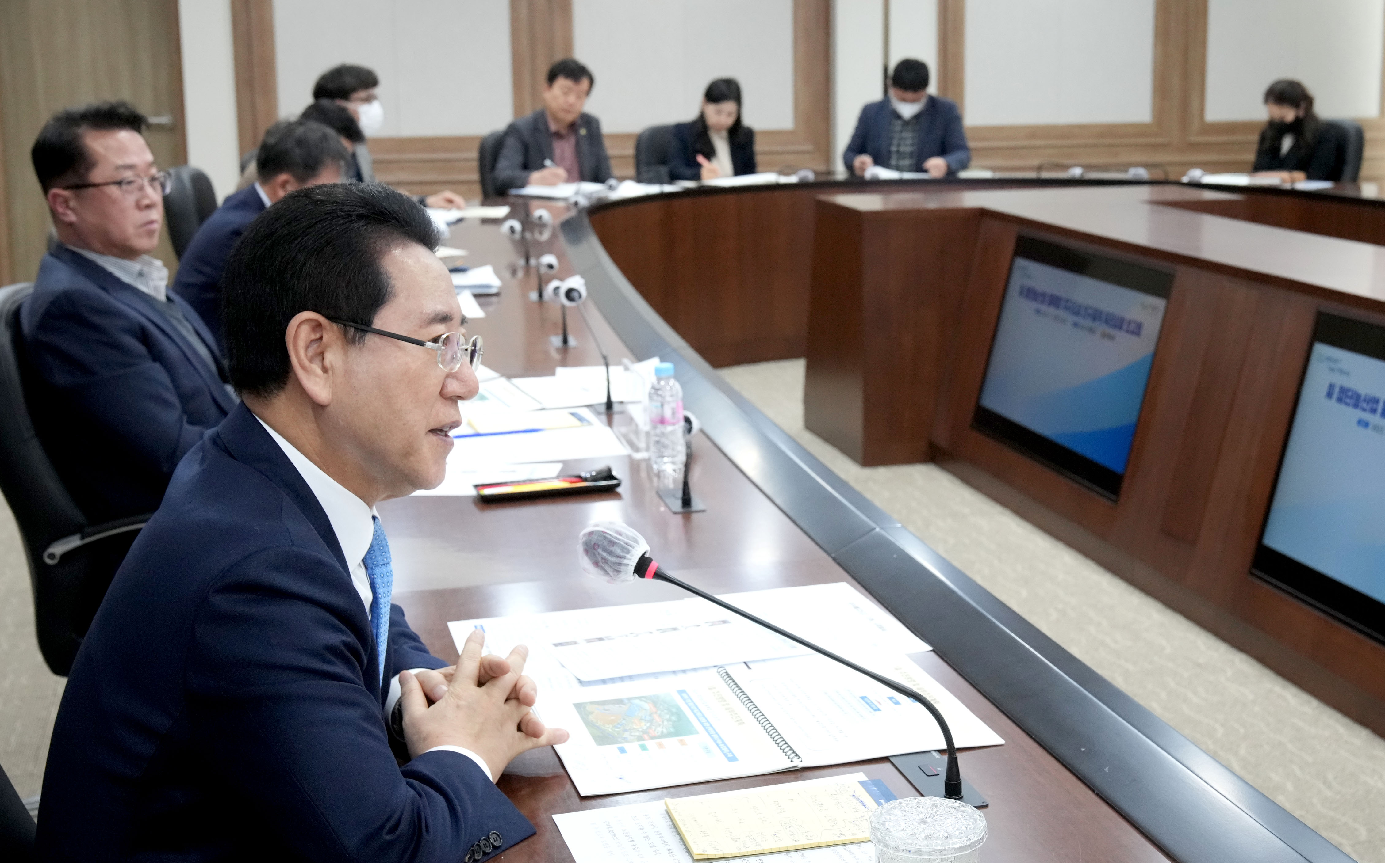 ‘AI 첨단농산업 융복합 지구조성’ 연구용역 추진상황 보고회4