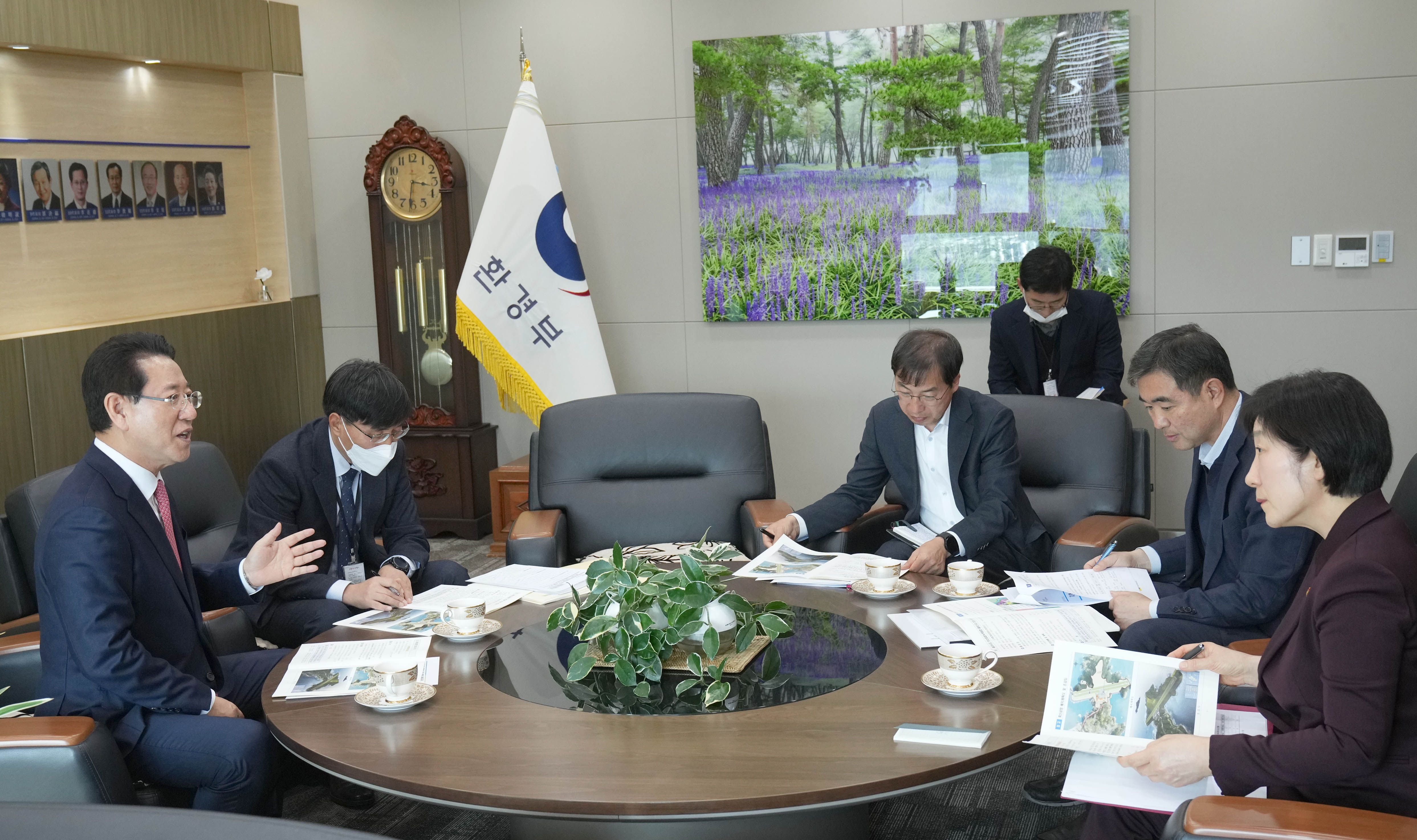 한화진 환경부장관과 면담(지역 주요 현안사업 건의)3
