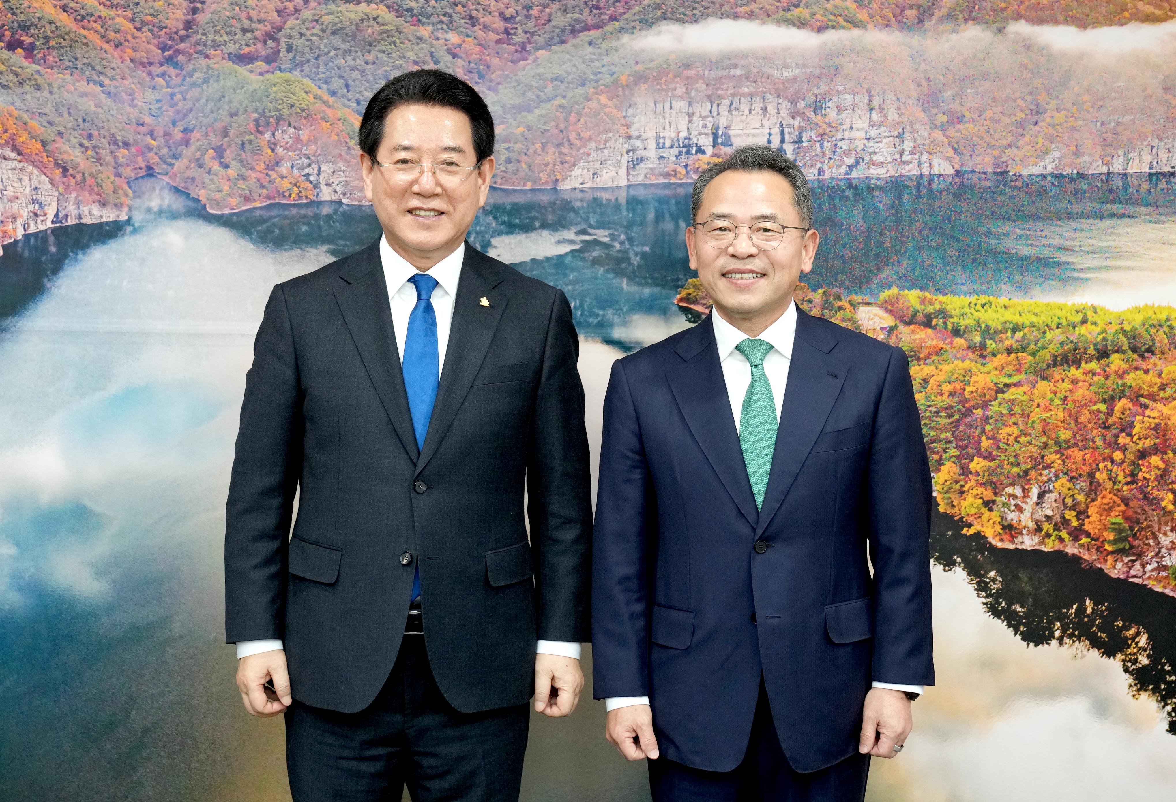김형순 신임 환경산업진흥원장 면담1