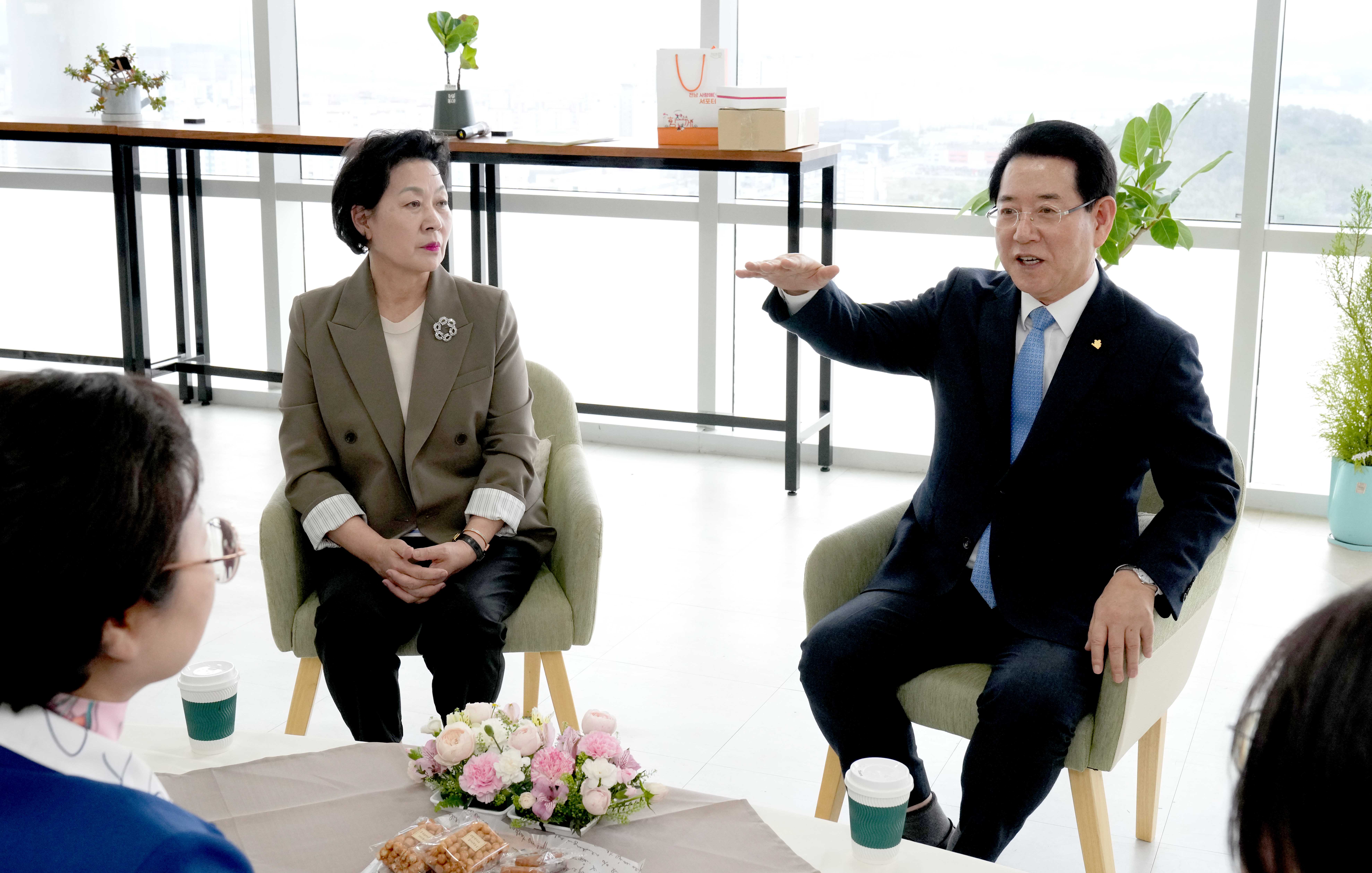 전국호남여성 경제인 연합회 도정설명회3