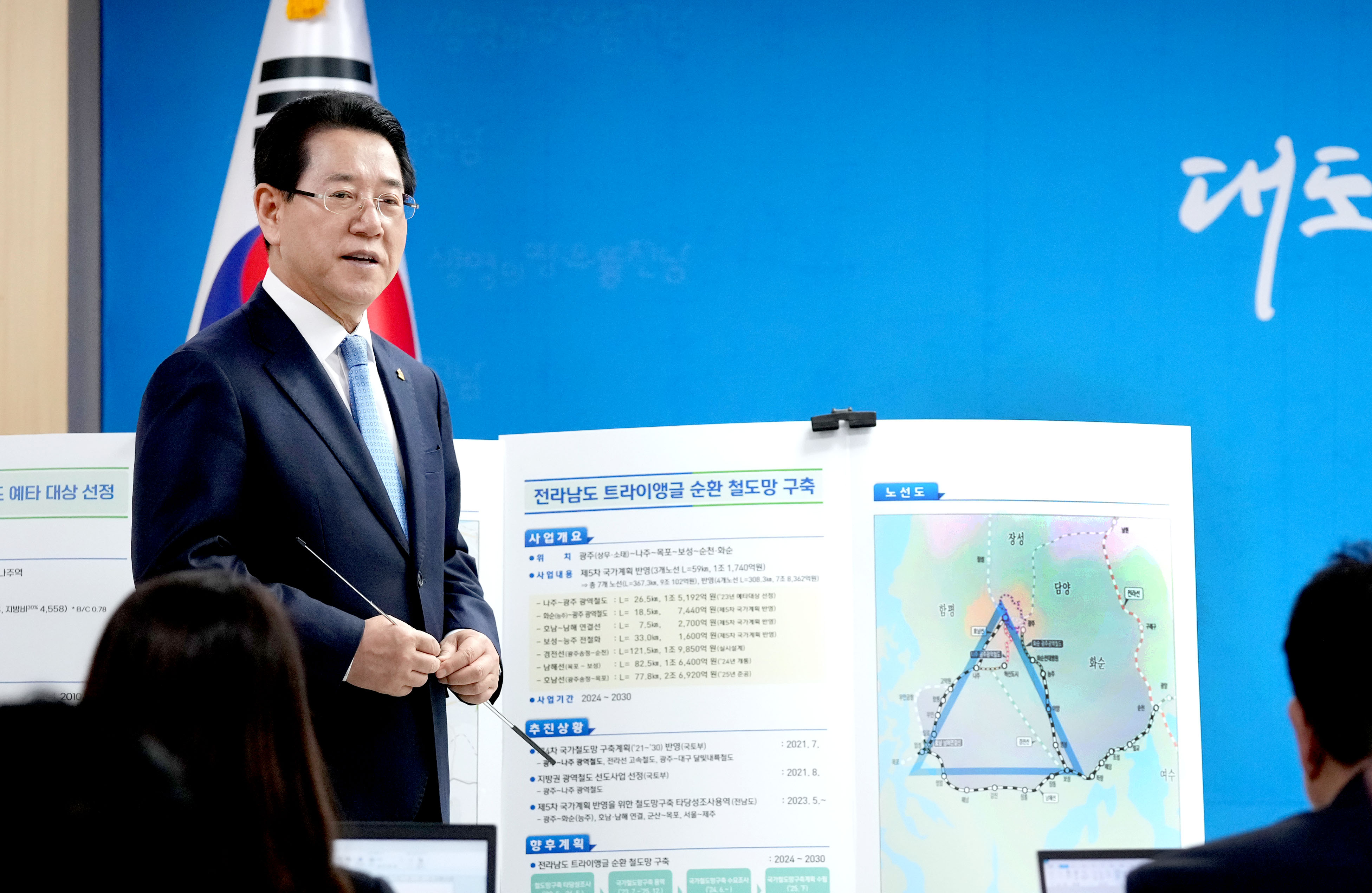 전라남도 트라이앵글 순환 철도망 구축 브리핑2