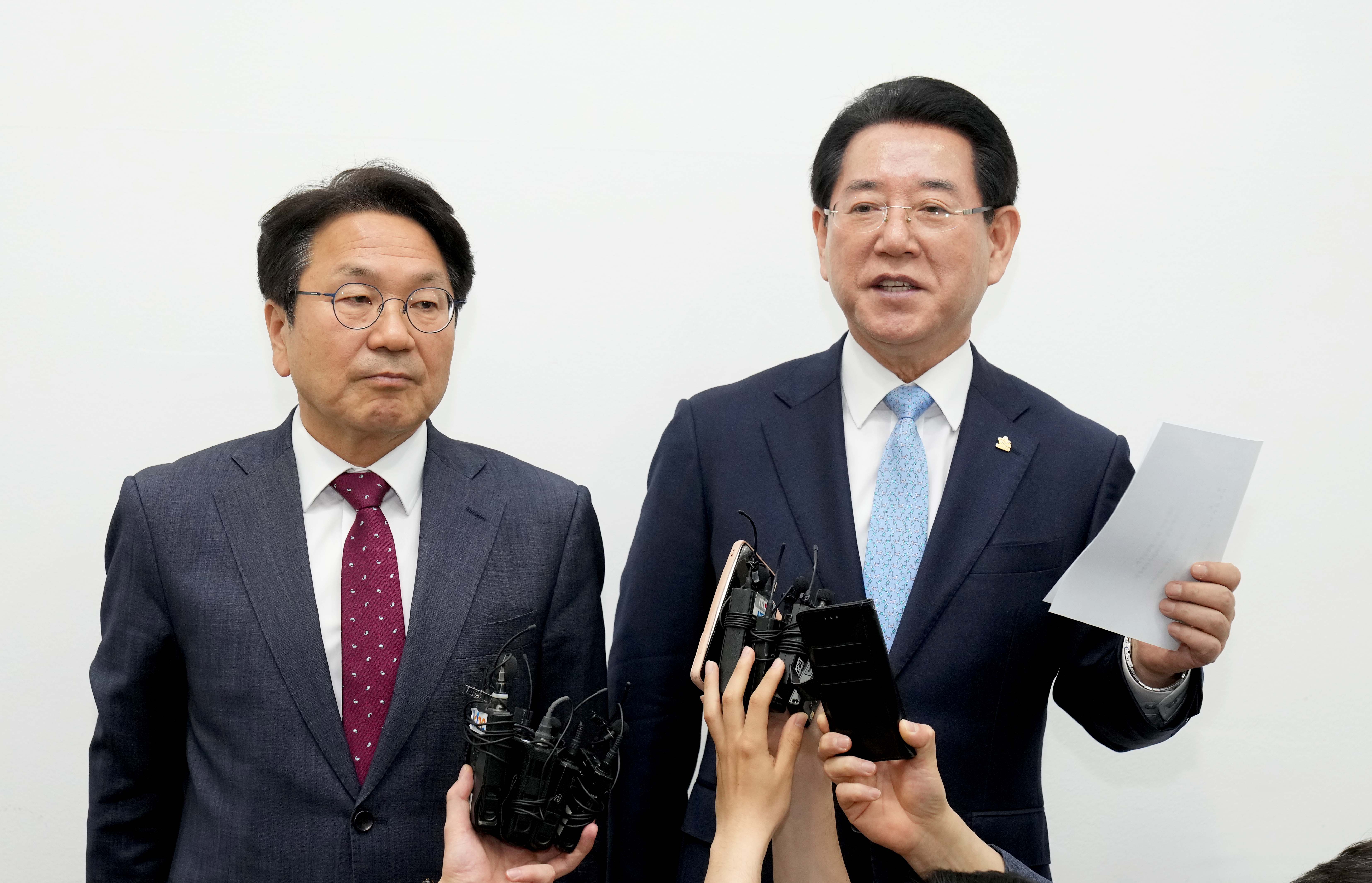 전남도-광주시 군 공항 이전 협의 공동발표문 브리핑3