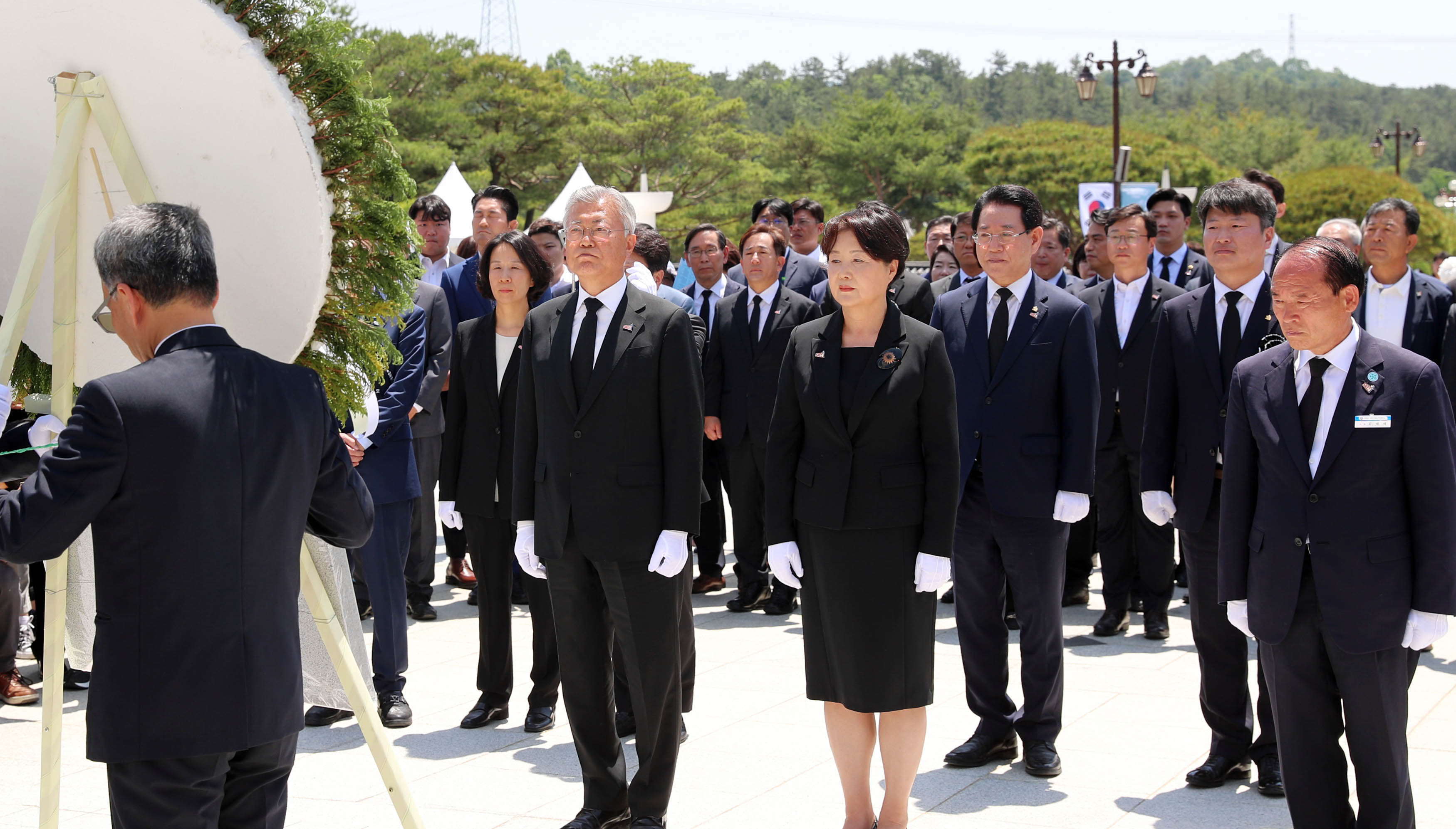 국립5·18민주묘지 참배1