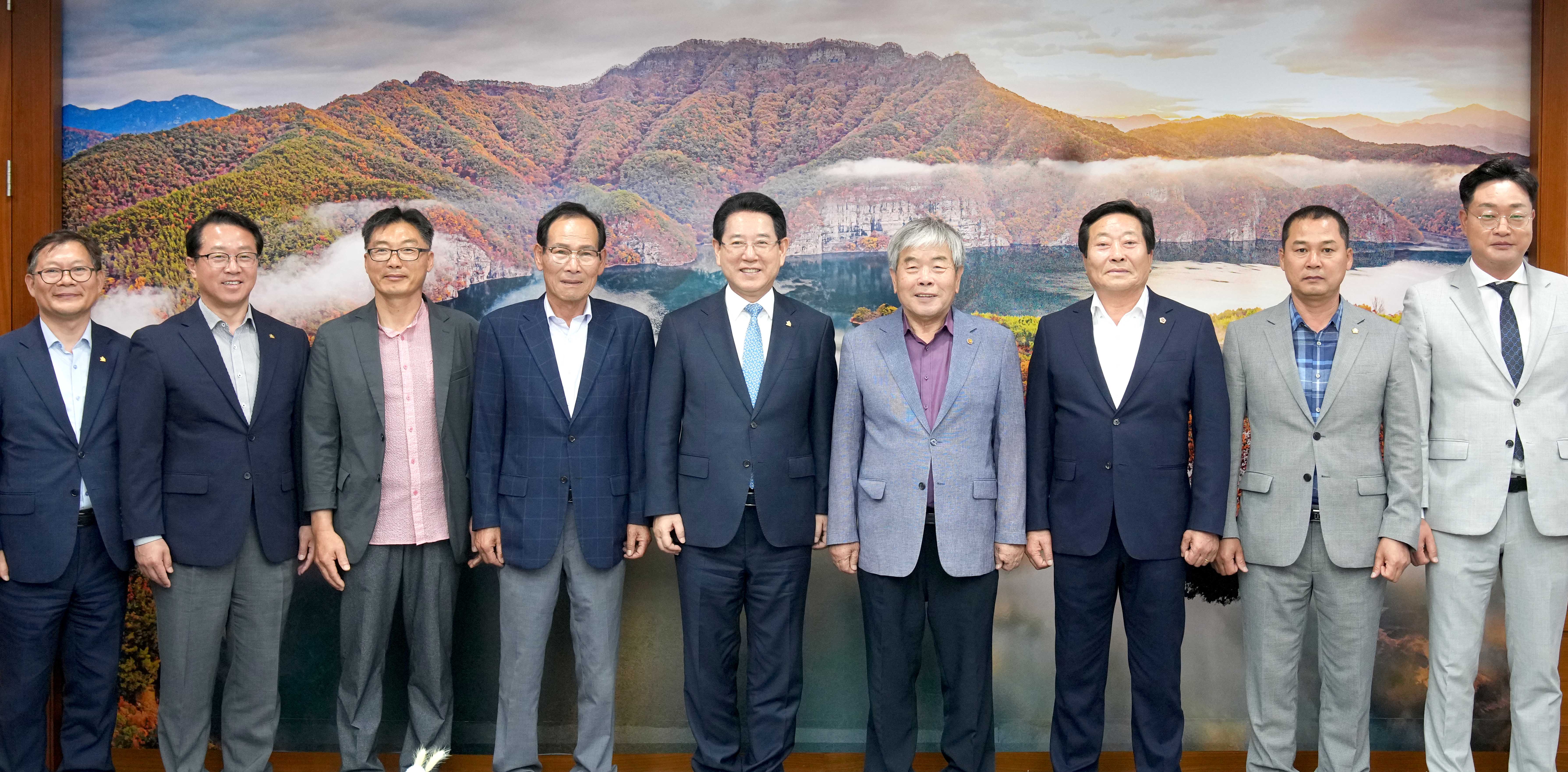 광주 전투비행장 무안 이전 반대 범대위 면담2