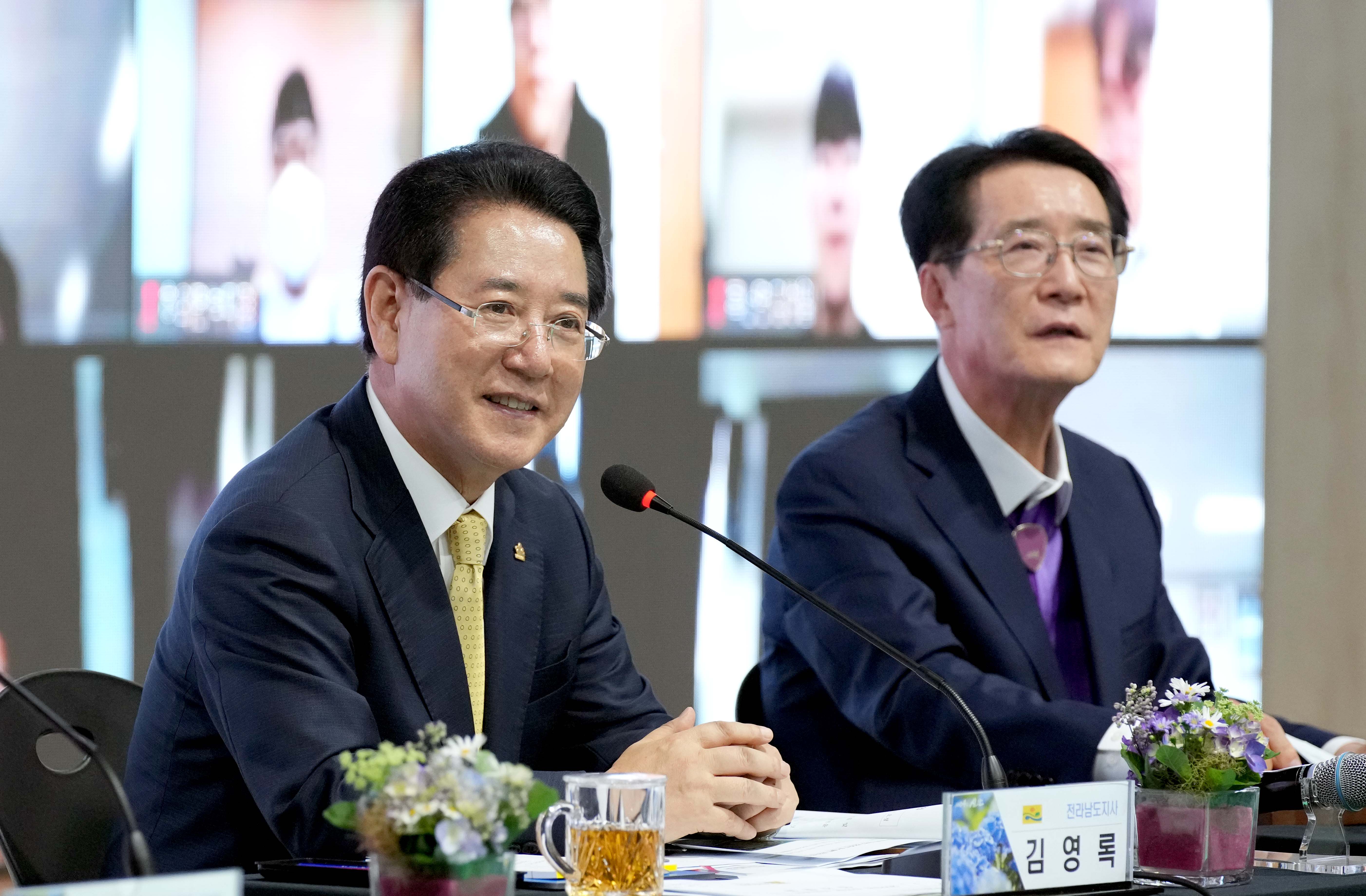 신안군 도민과의 대화3
