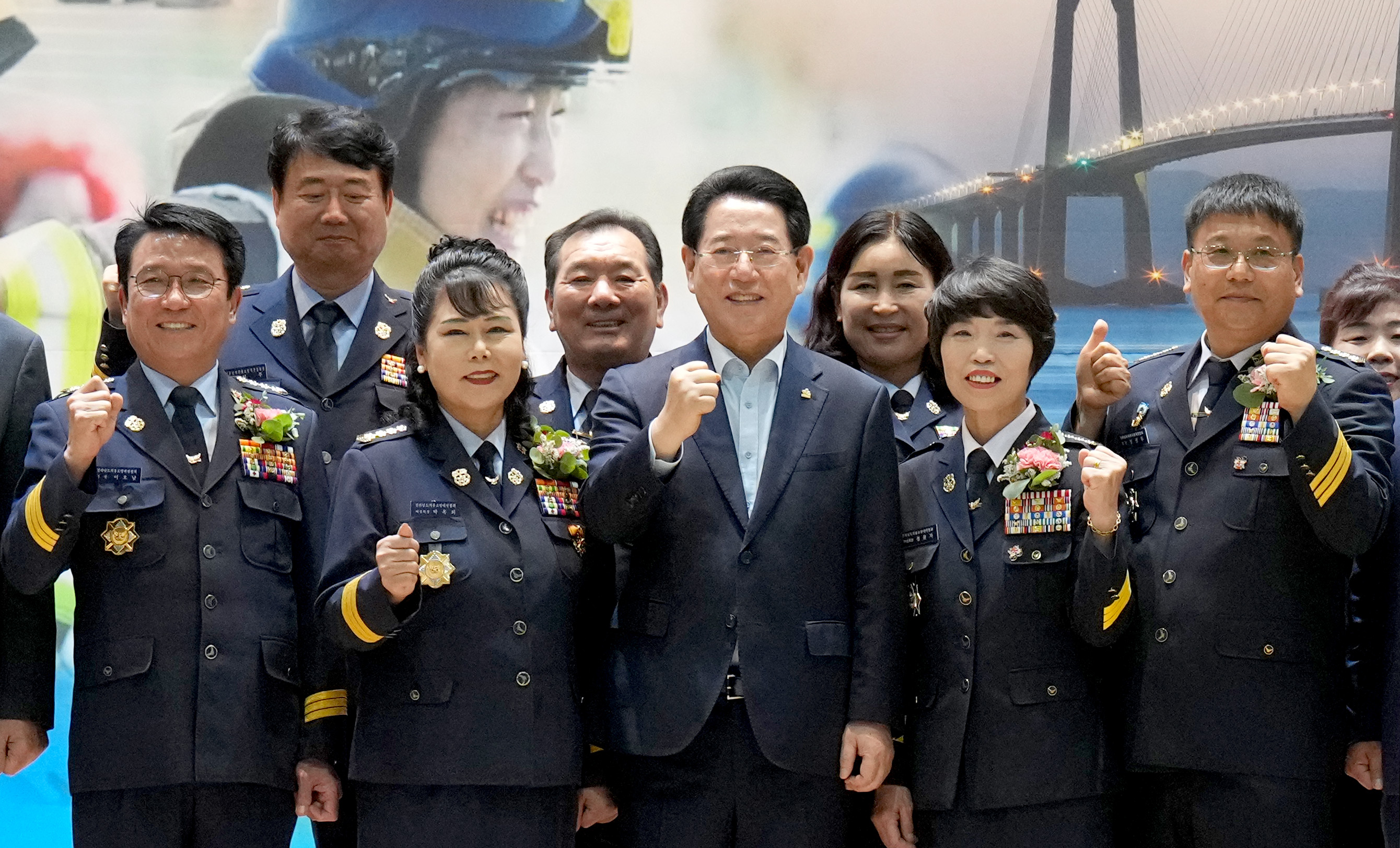 전남도 의용소방대 연합회장 이·취임식2