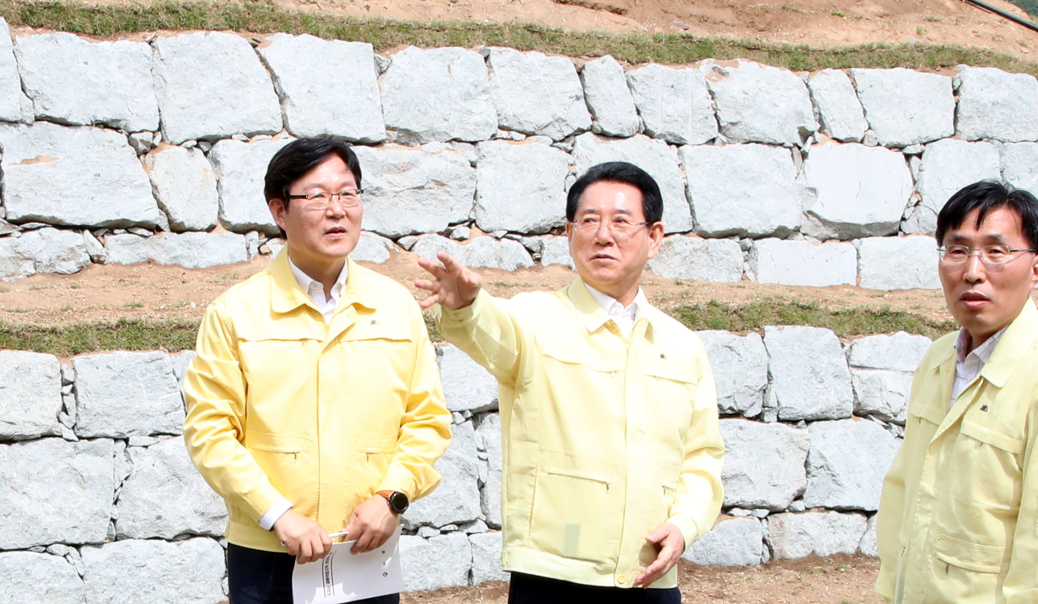 장마 앞두고 보성 산사태 취약지 점검1