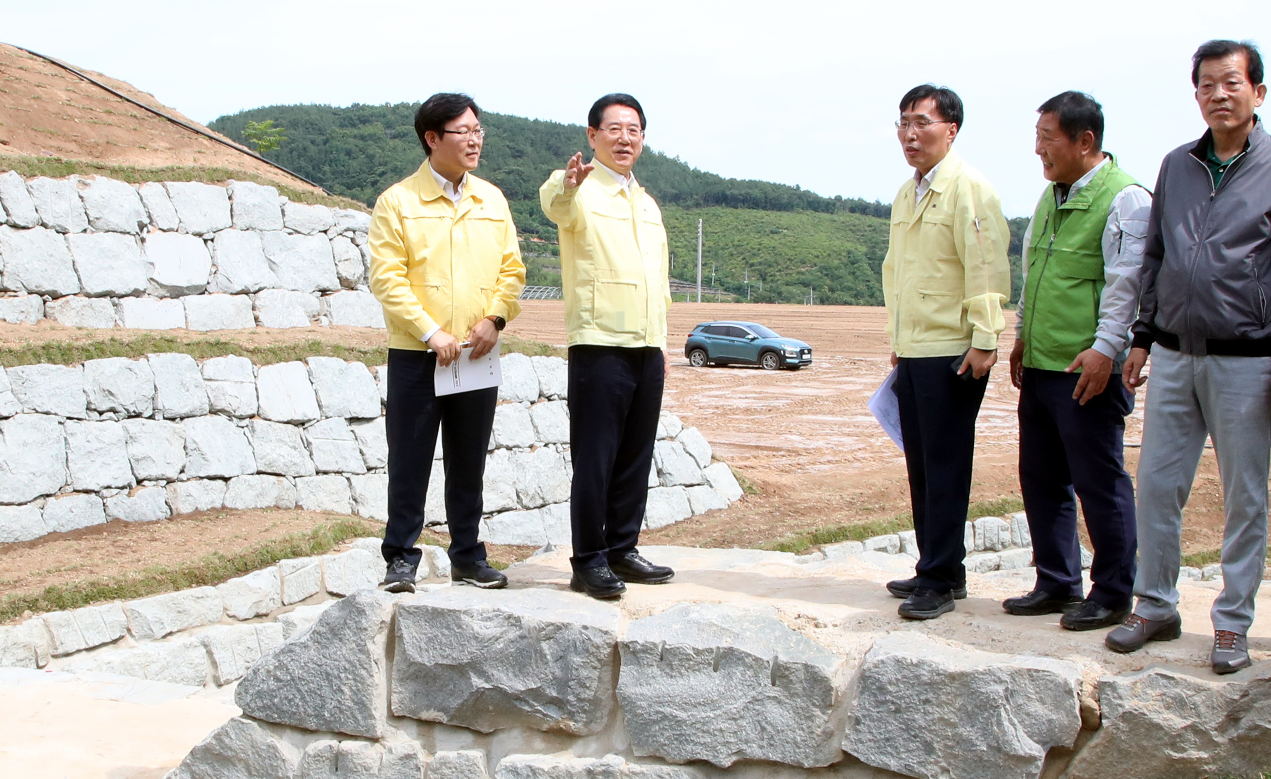 장마 앞두고 보성 산사태 취약지 점검2