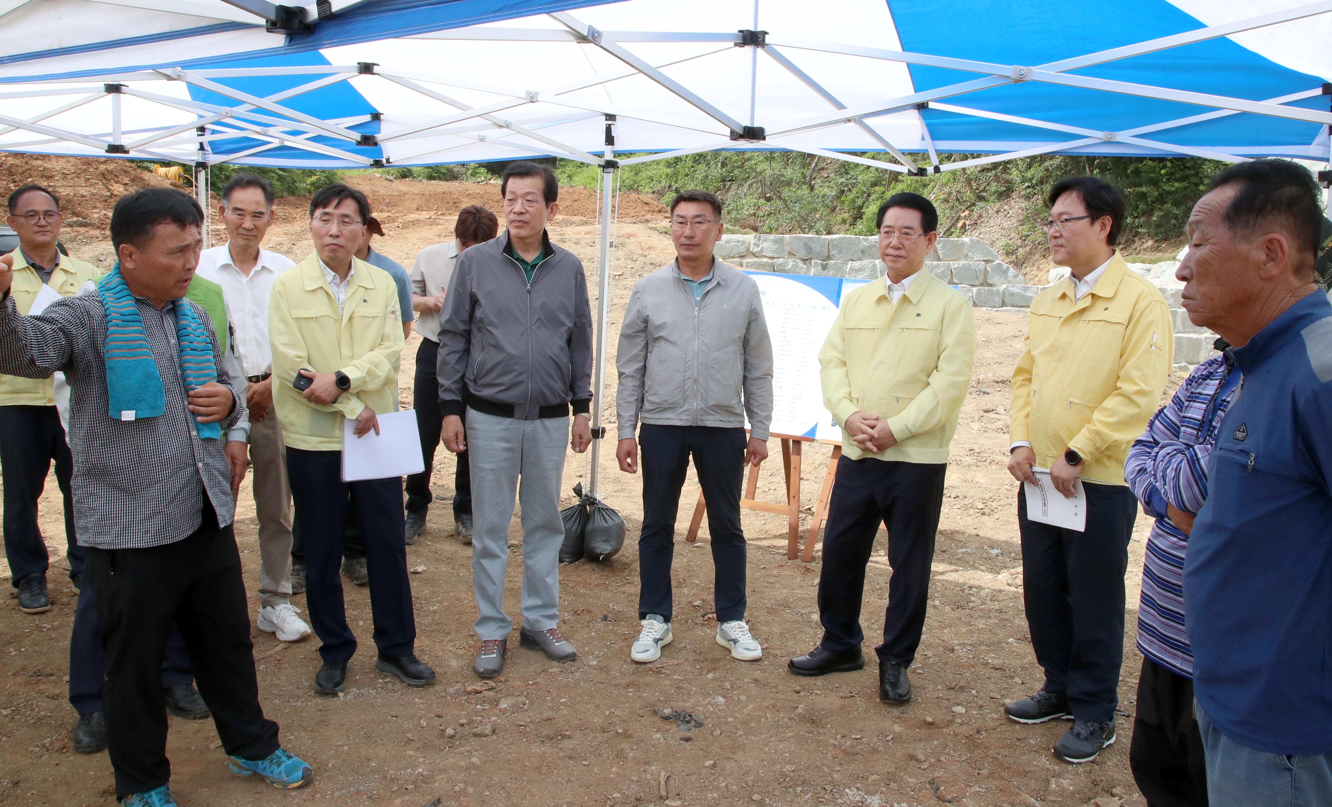 장마 앞두고 보성 산사태 취약지 점검6
