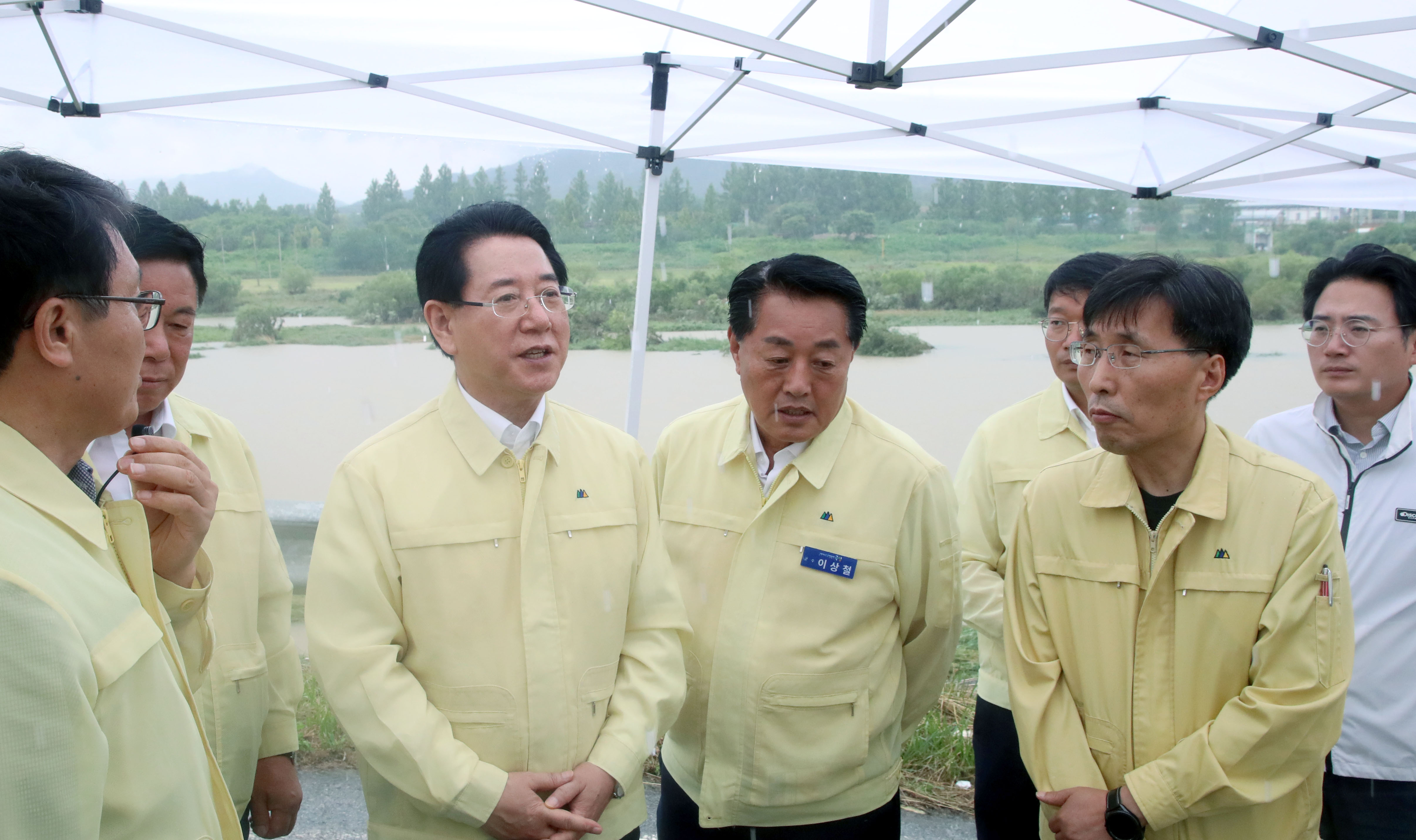 집중호우 예보에 따른 재해위험지구 현장 점검2