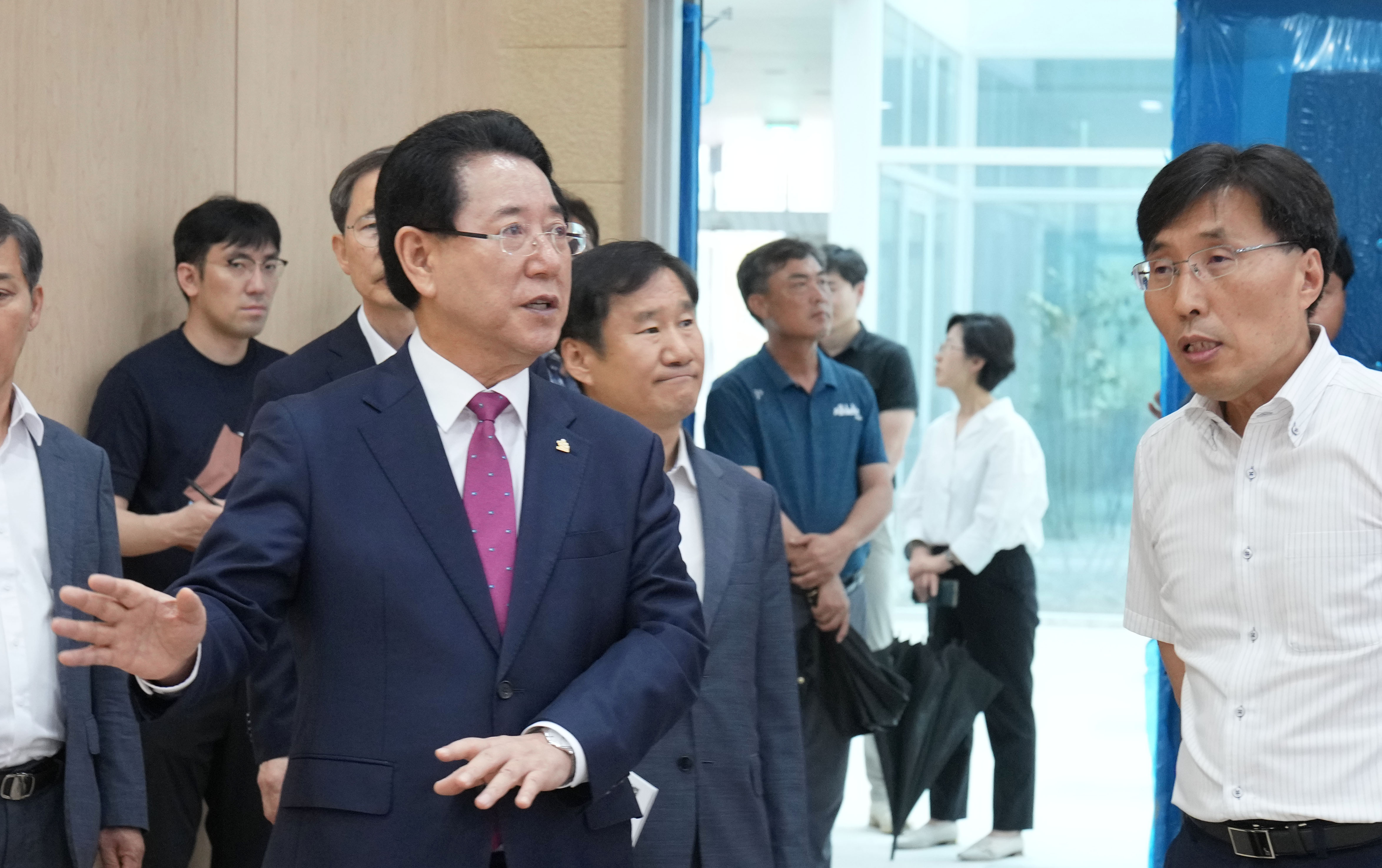 전남도 동부지역본부 건설 현장 점검2