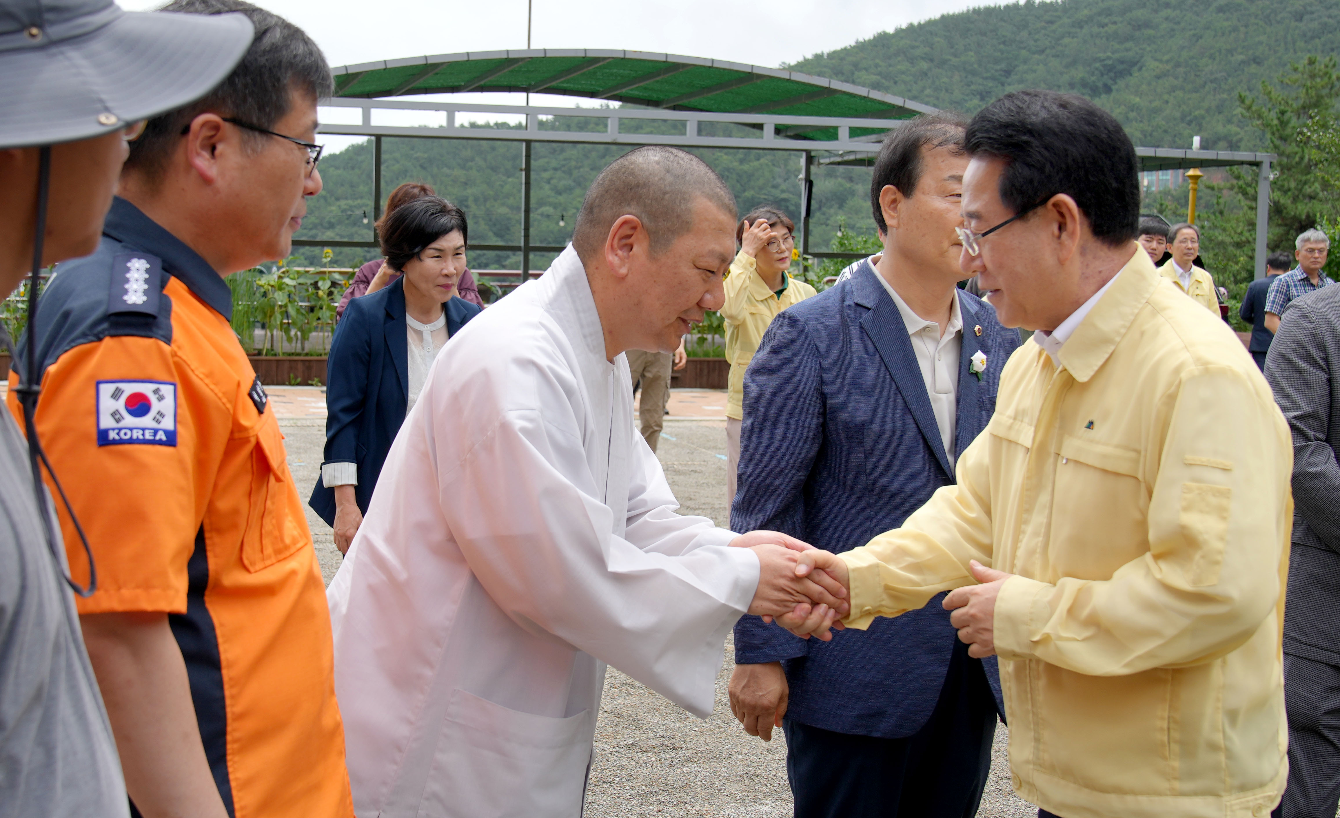 호우피해 노인요양시설 현장 점검3