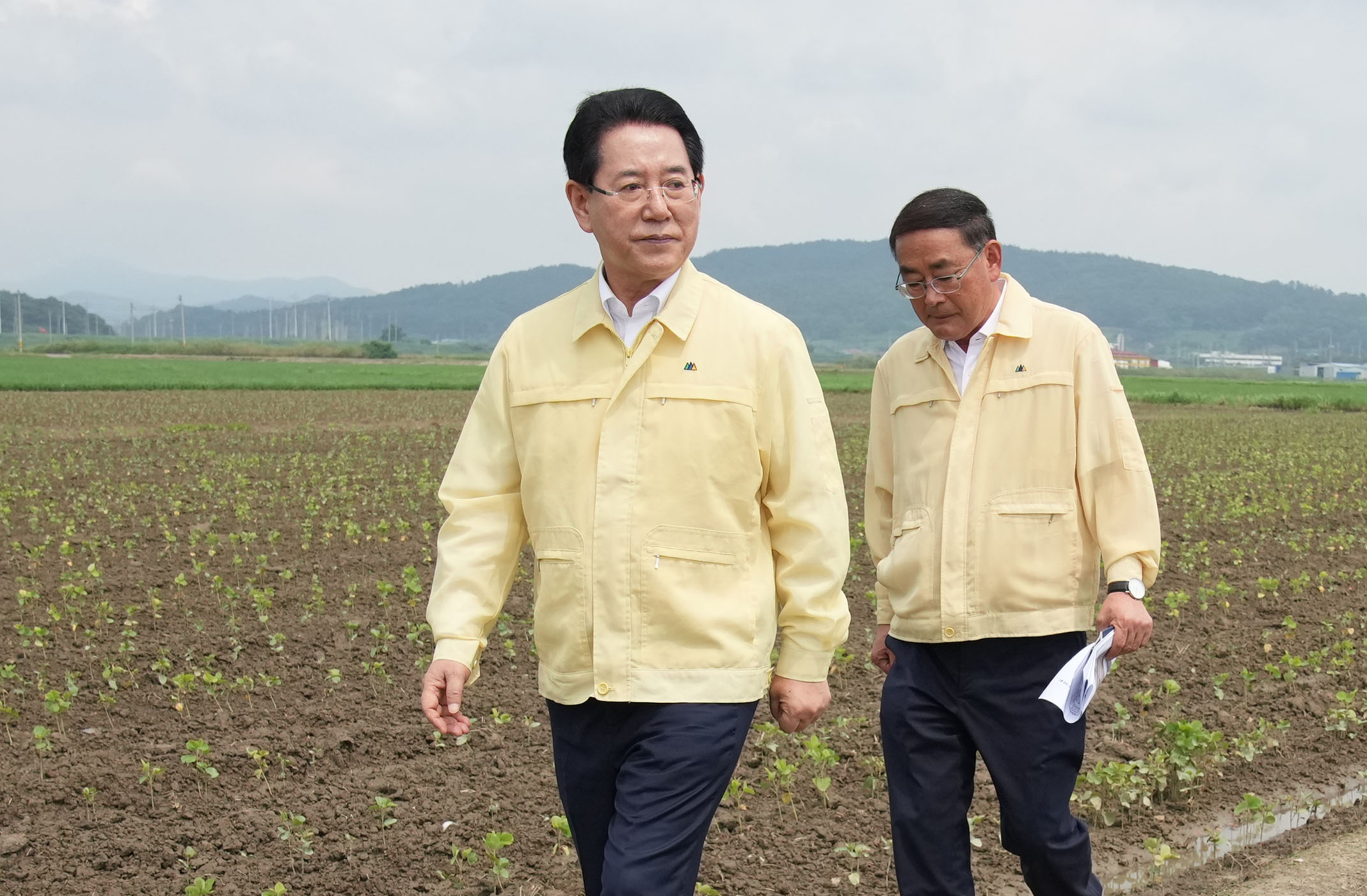 농작물 호우 피해 현장 점검(영광)2