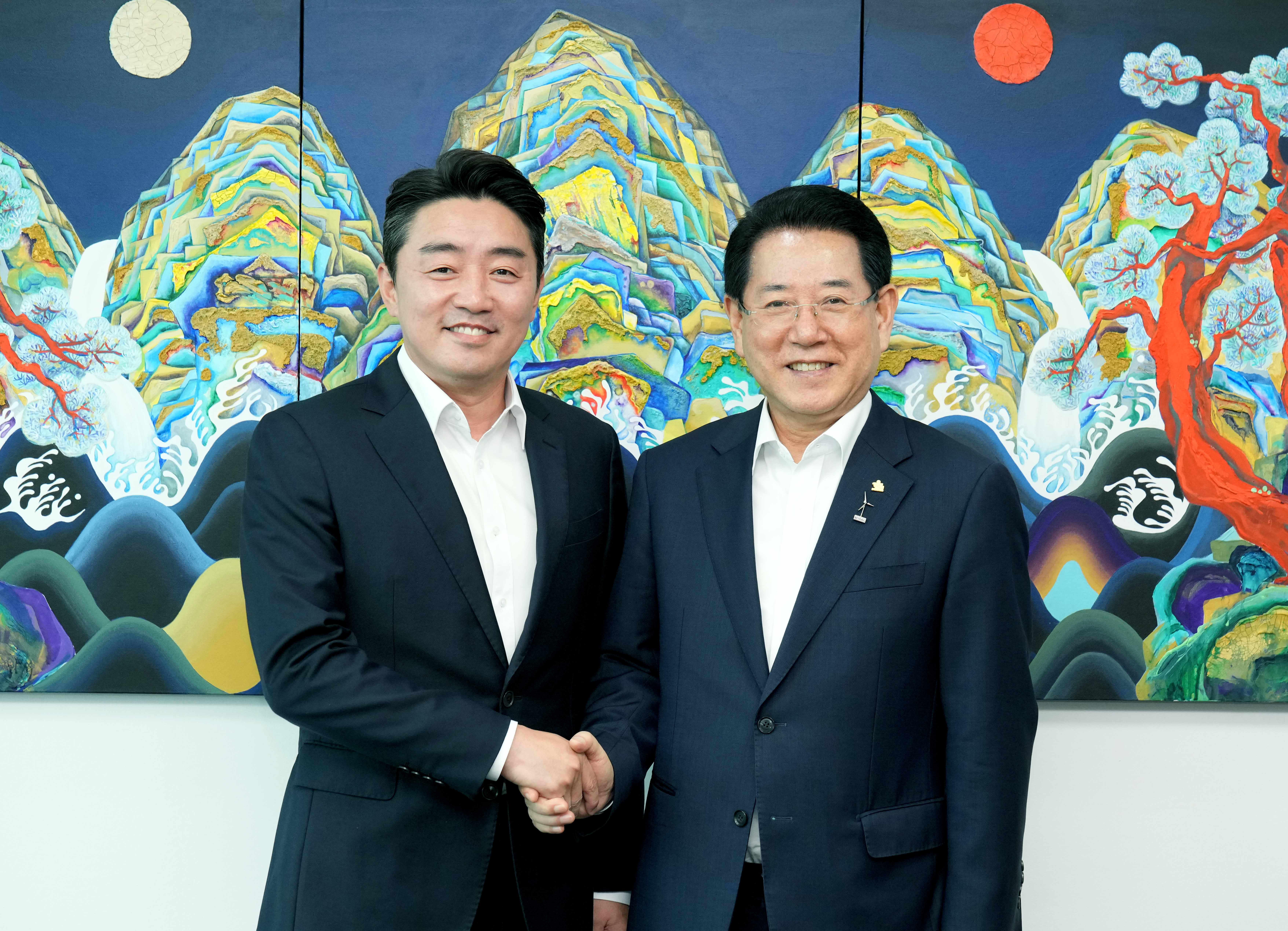 더불어민주당 강훈식 예결위 간사 면담2