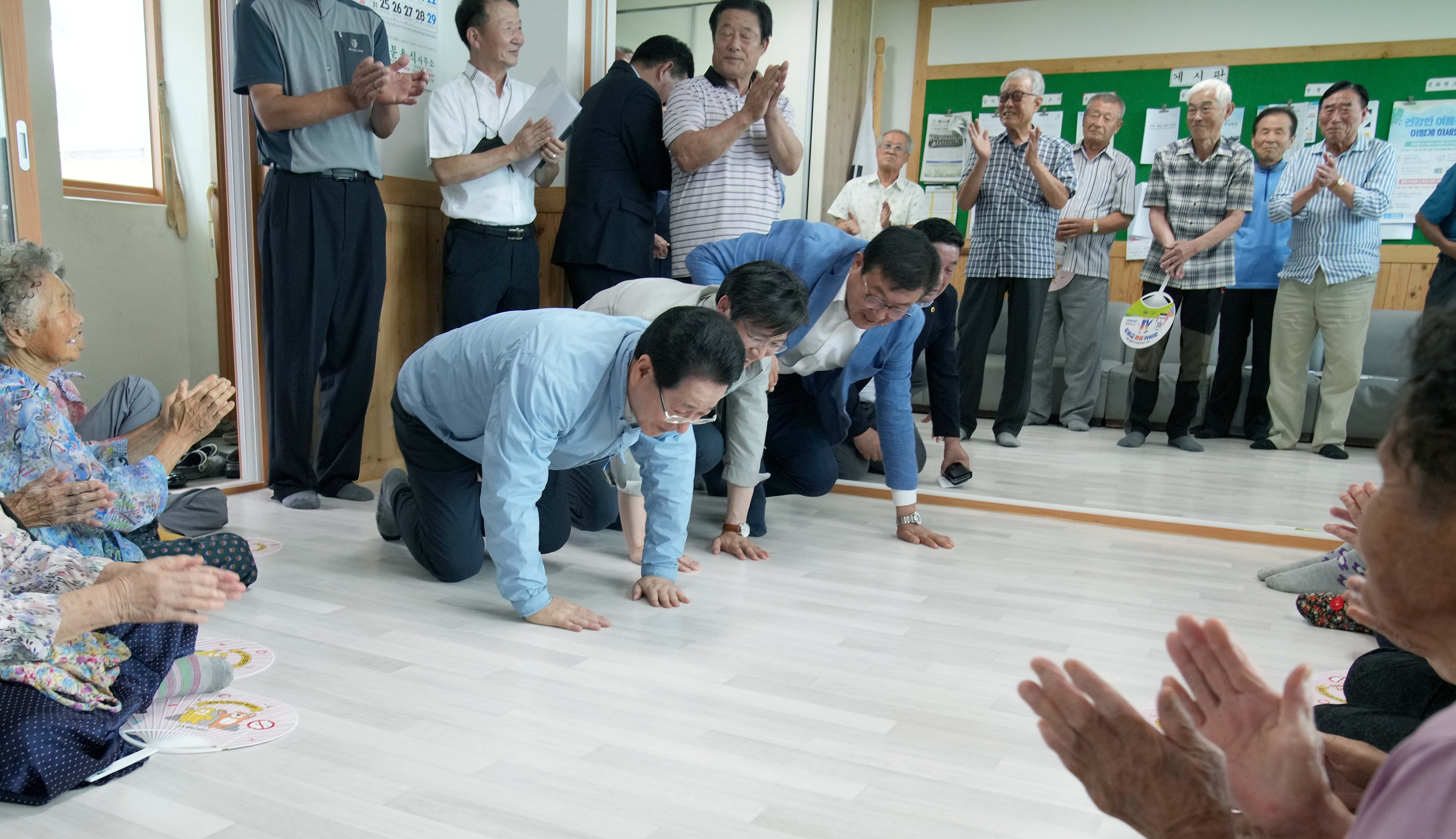 무더위 경로당 어르신 안부·애로 사항 청취1