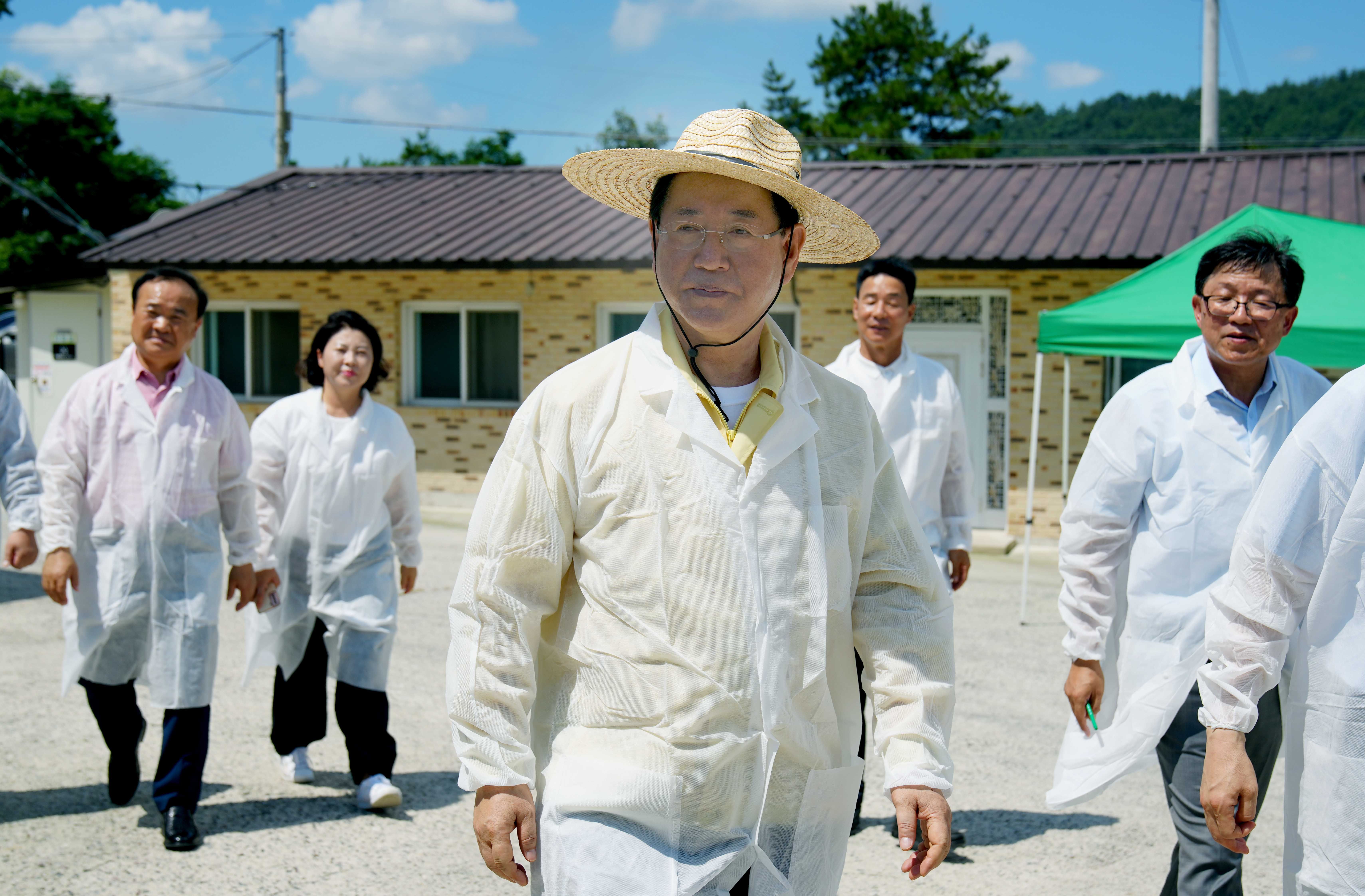 폭염 대응 축산농가 현장 방문1