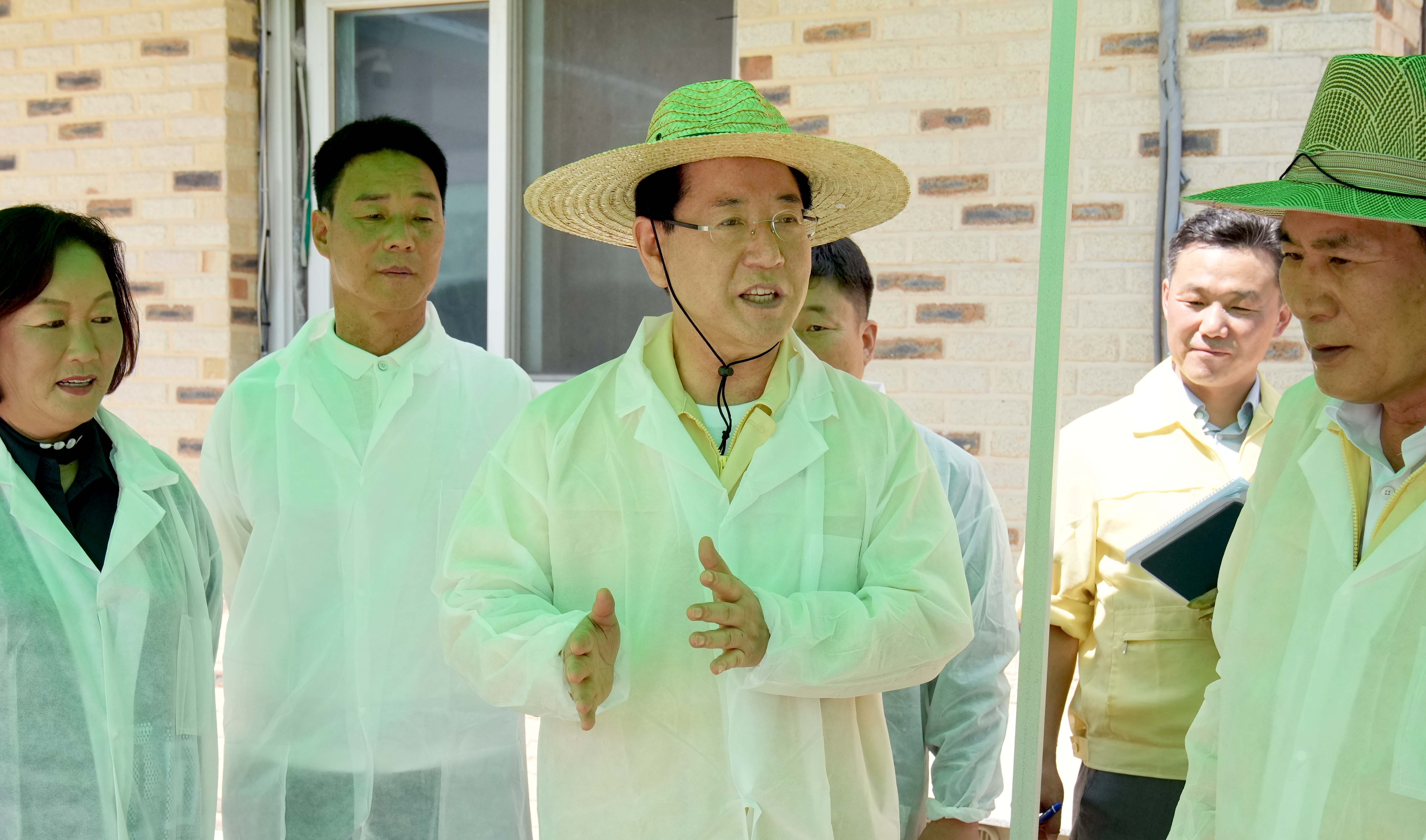 폭염 대응 축산농가 현장 방문2