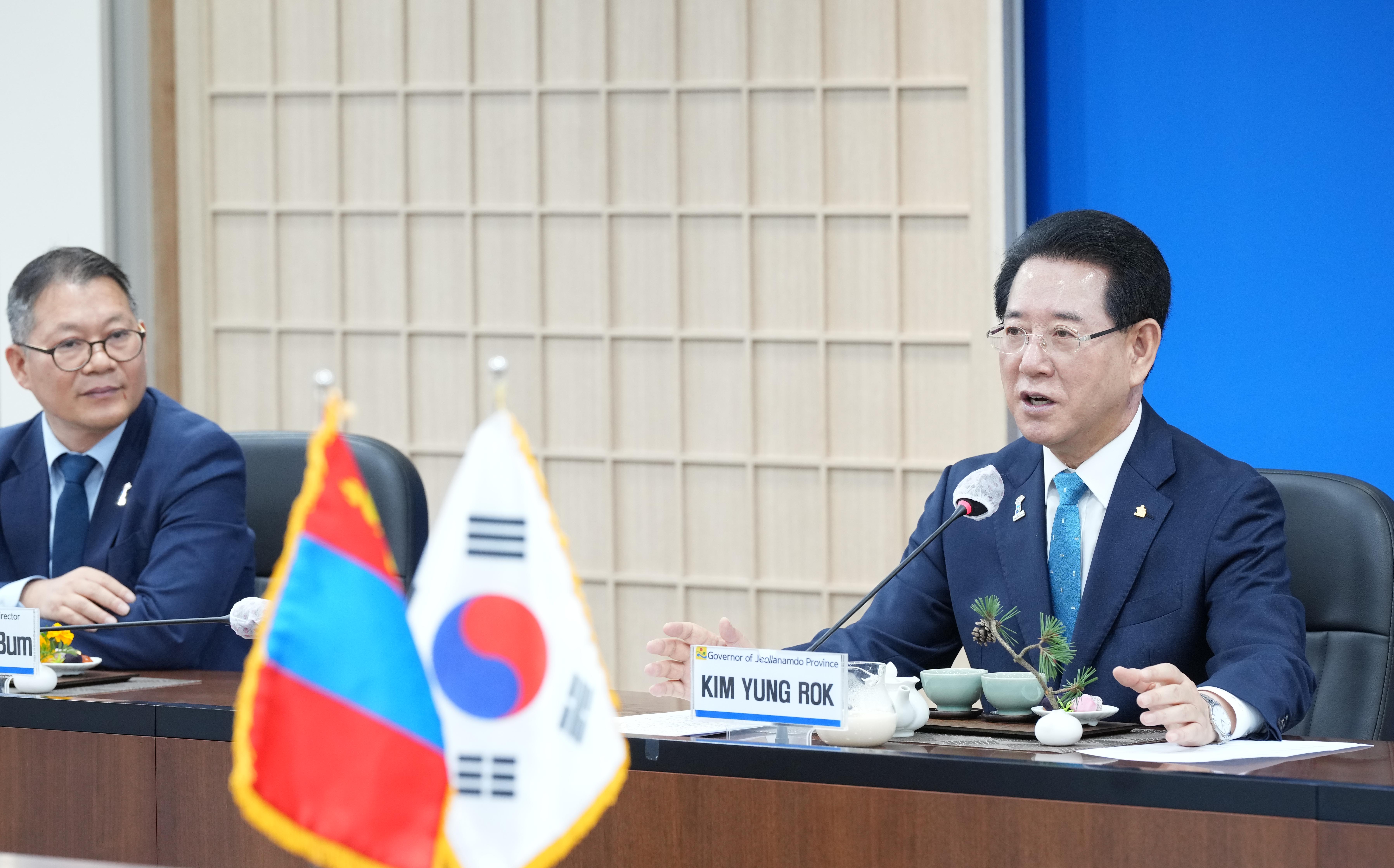 몽골 돈드고비 아이막 주지사와 간담회6