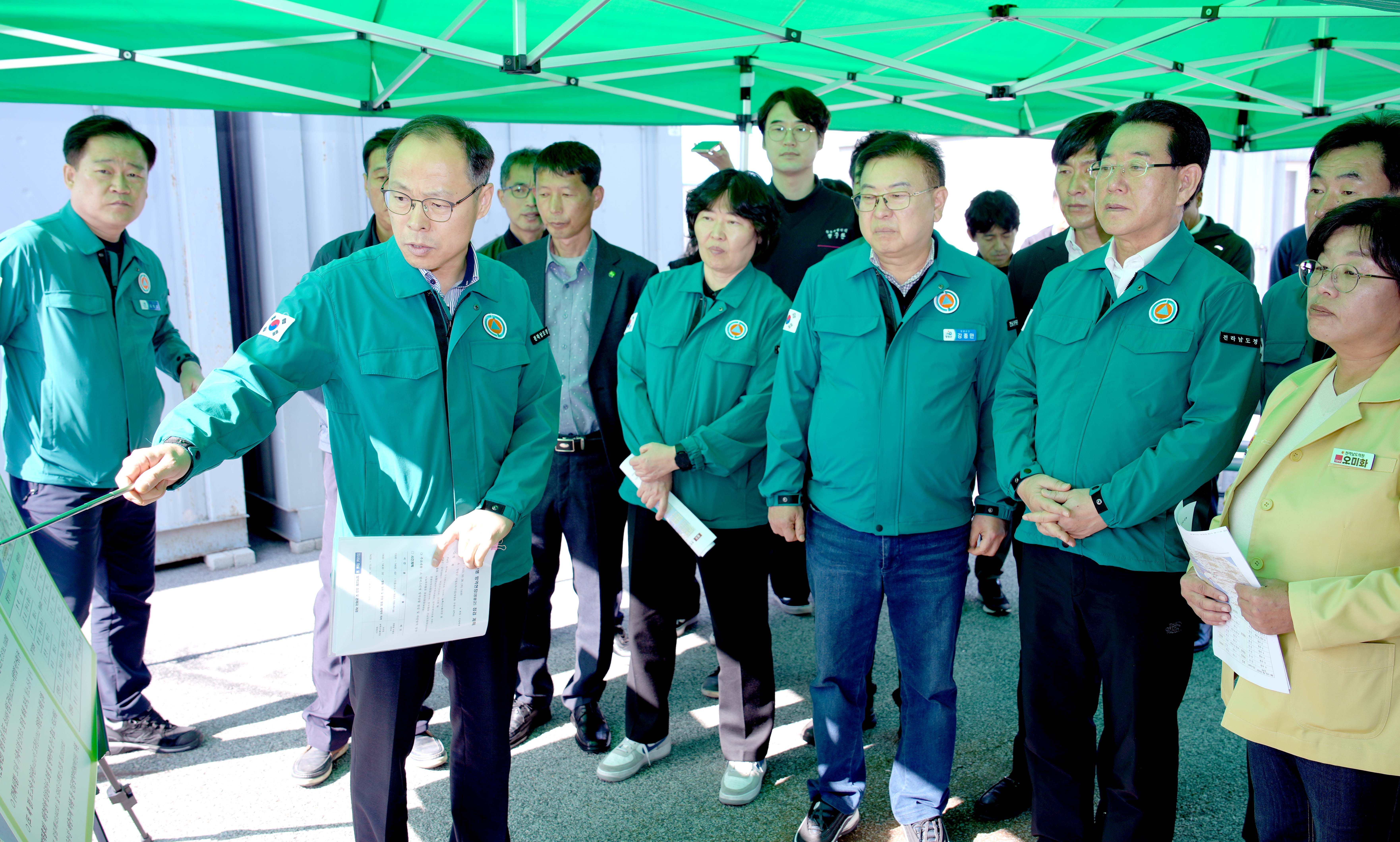 소 럼피스킨병 영광군 거점소독시설 현장 점검2