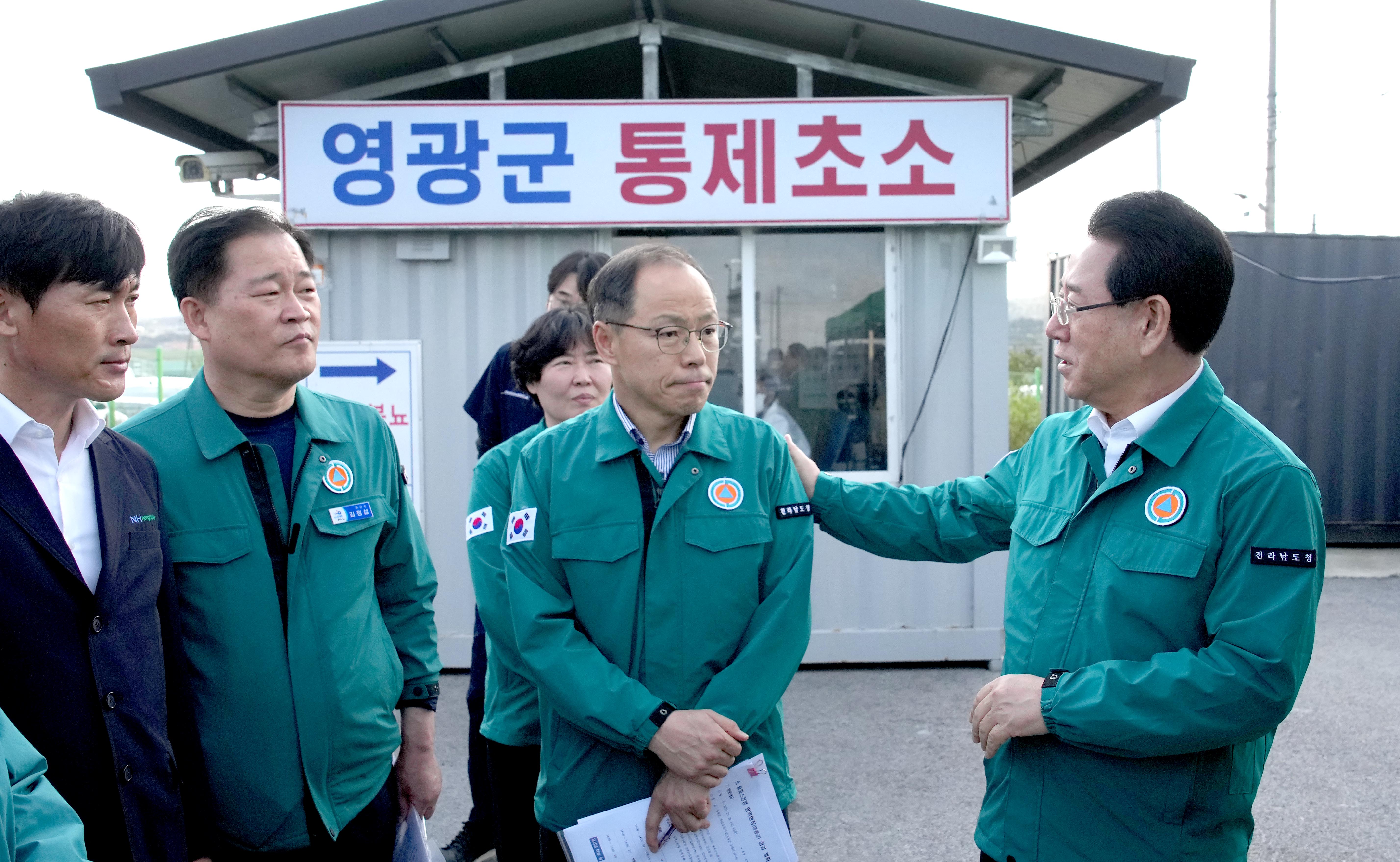 소 럼피스킨병 영광군 거점소독시설 현장 점검3