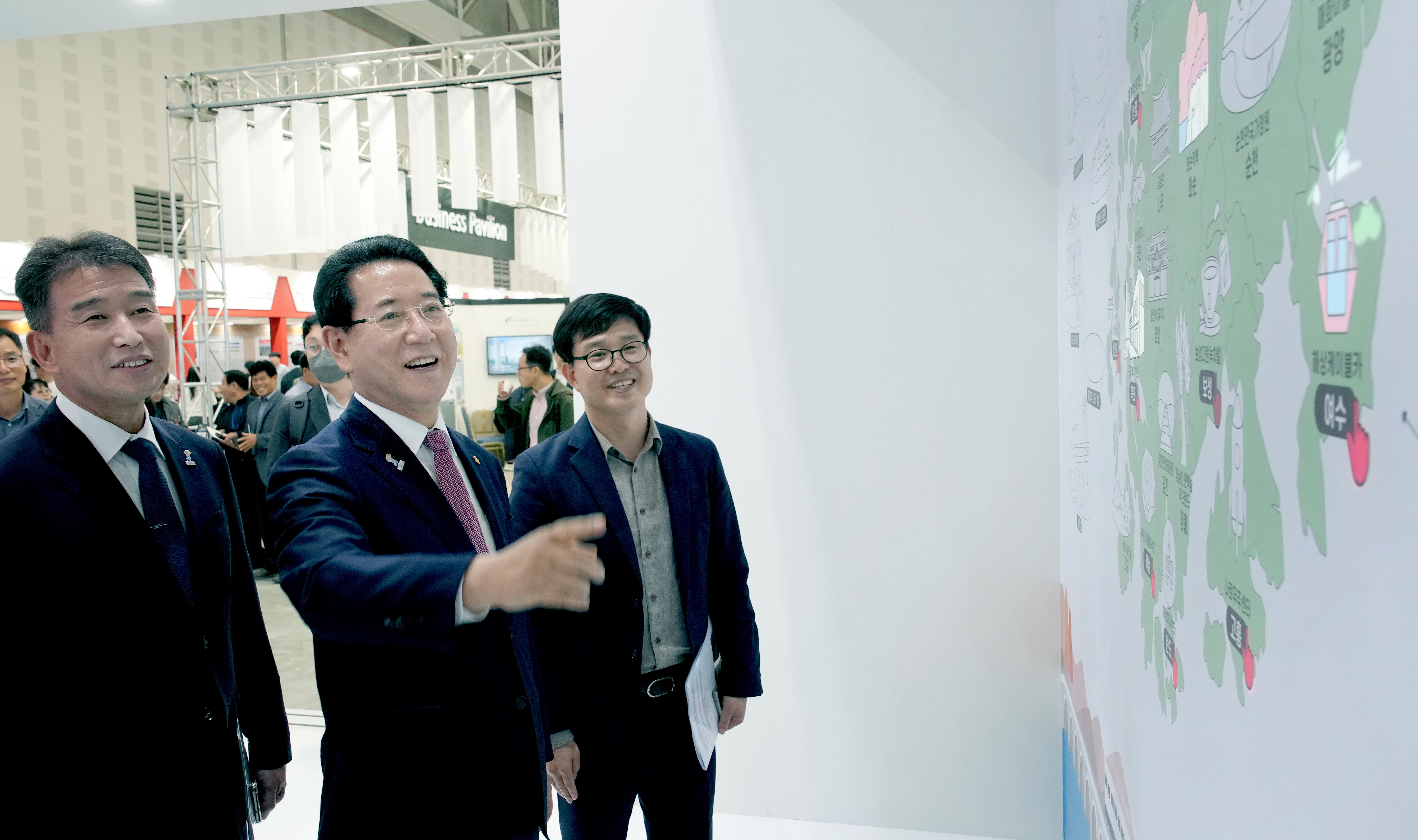 대한민국 지방시대 엑스포 전남 전시관 방문2