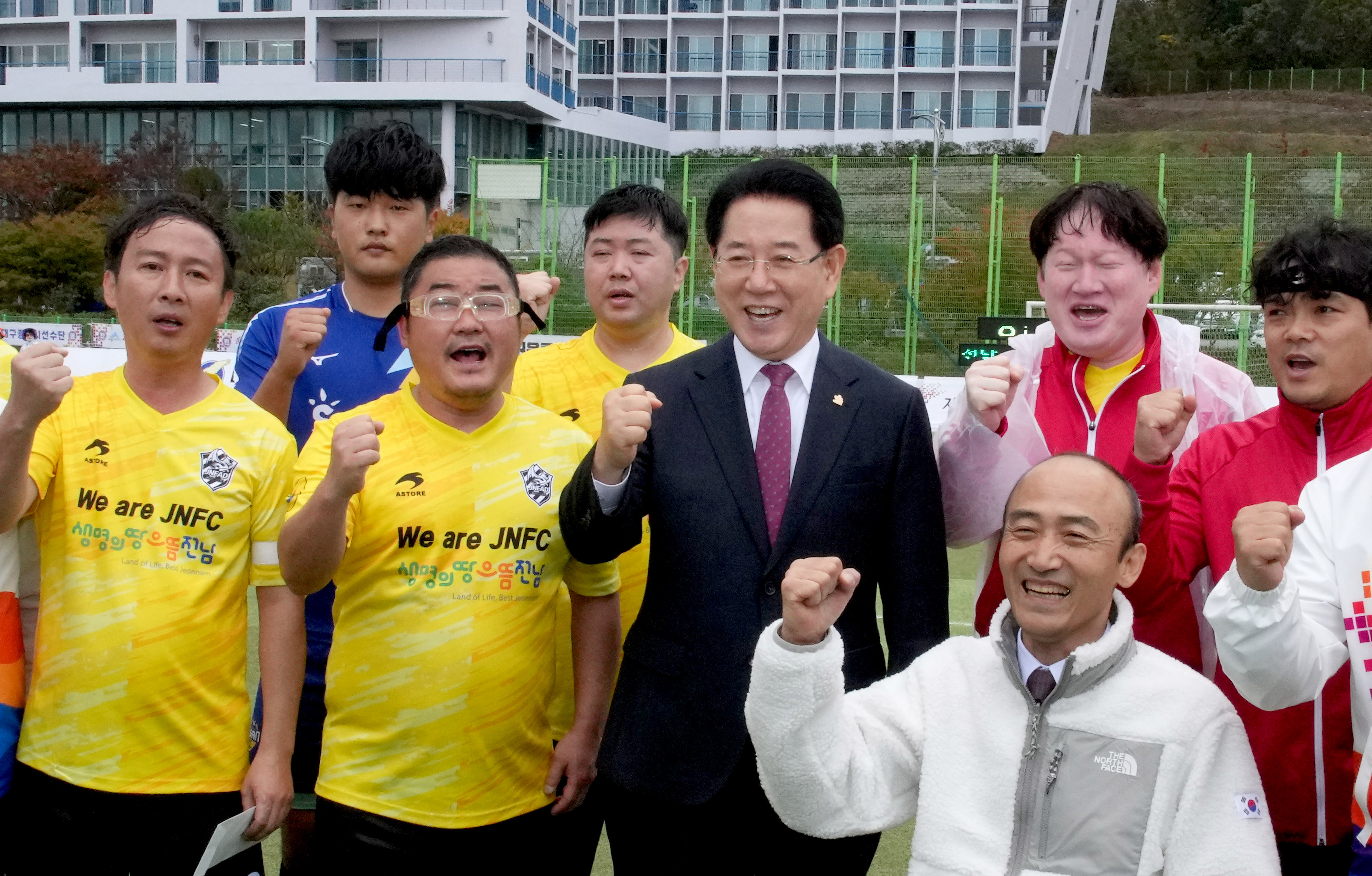 제43회 전국장애인체전 축구선수단 격려3