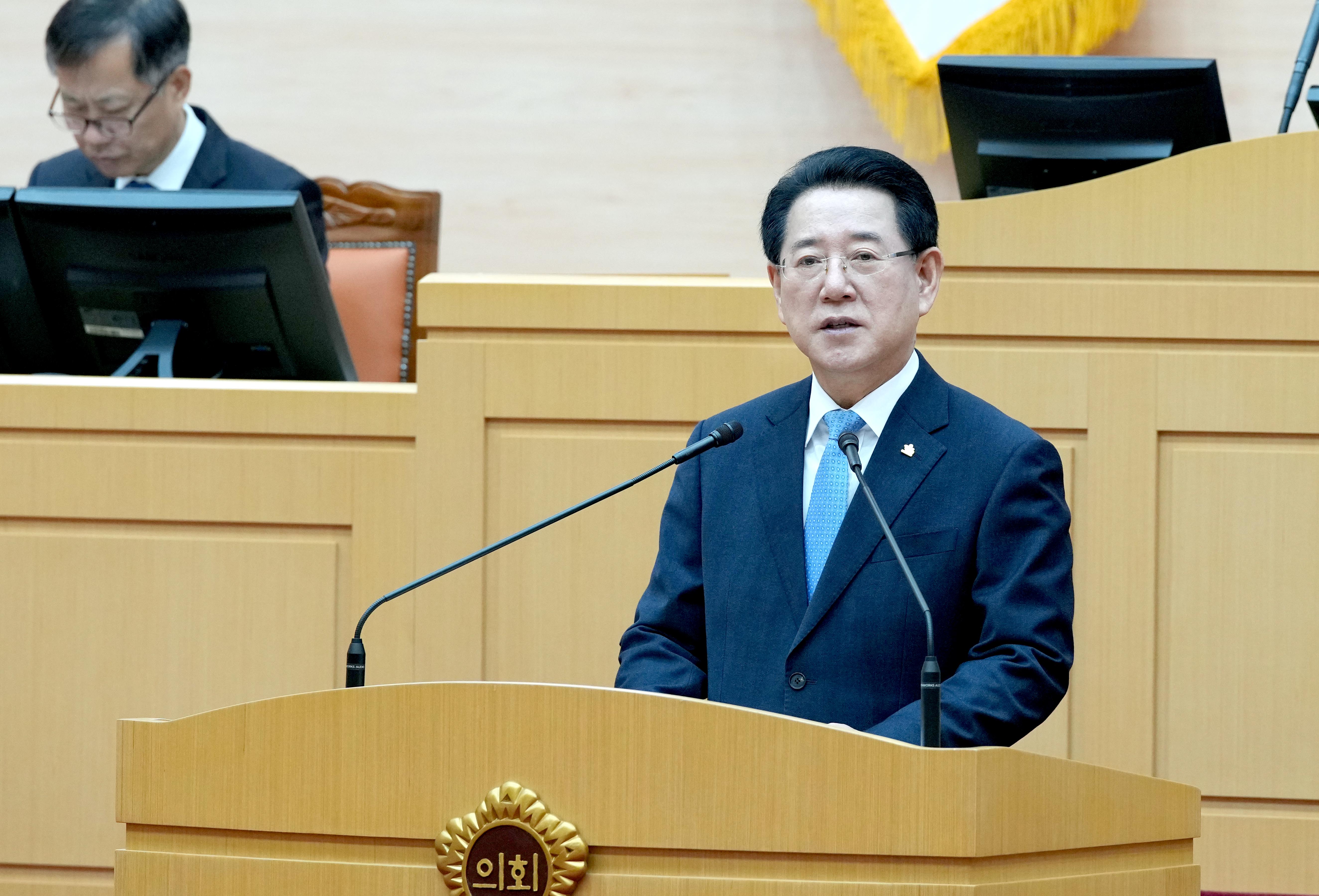 도의회 2023년도 추가경정 예산안 시정연설3