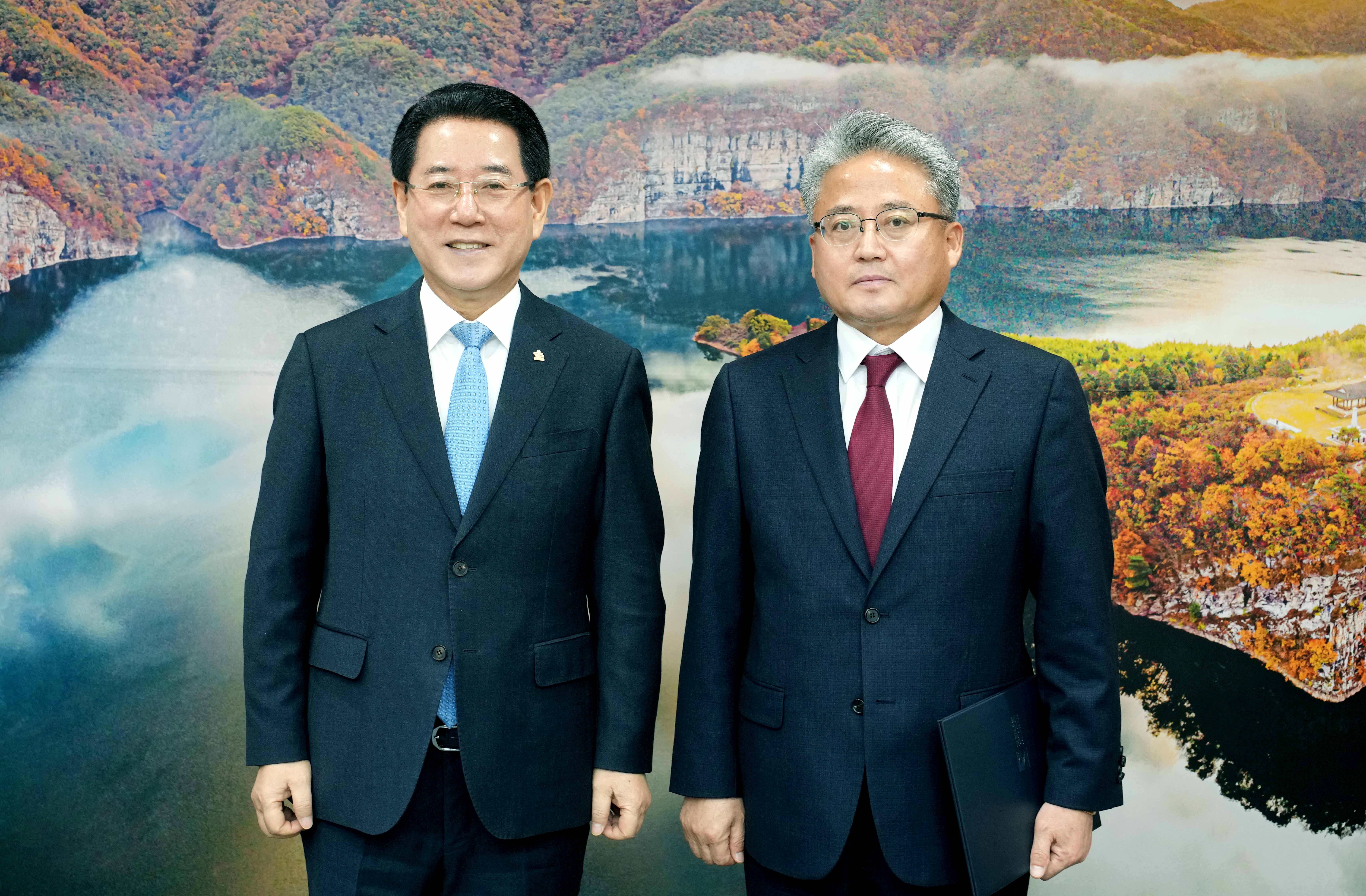이강근 전남신보 제8대 이사장 임명장 수여2