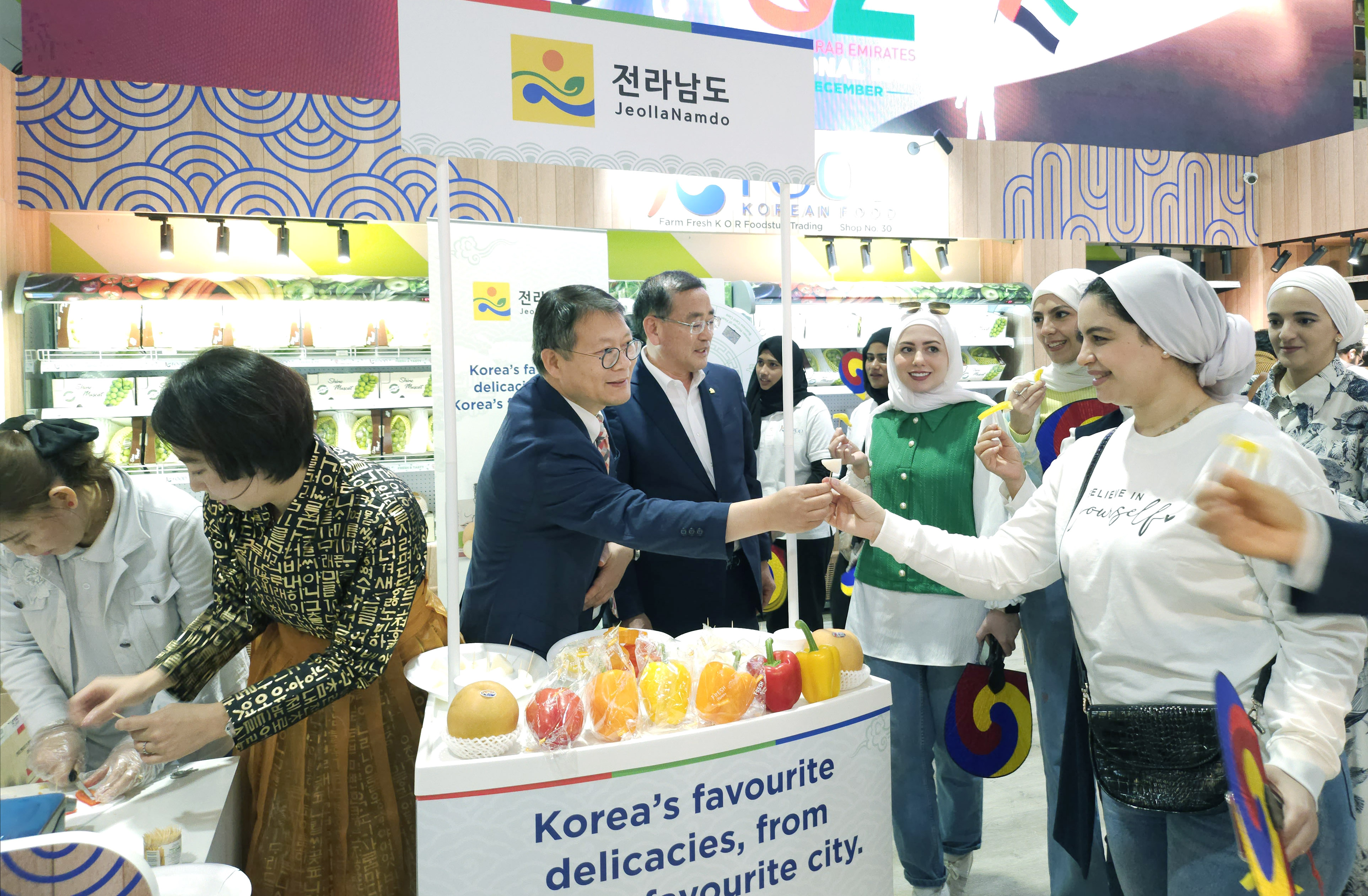 중동지역 수출확대를 위한 두바이 ‘전남식품 판촉’ 행사2