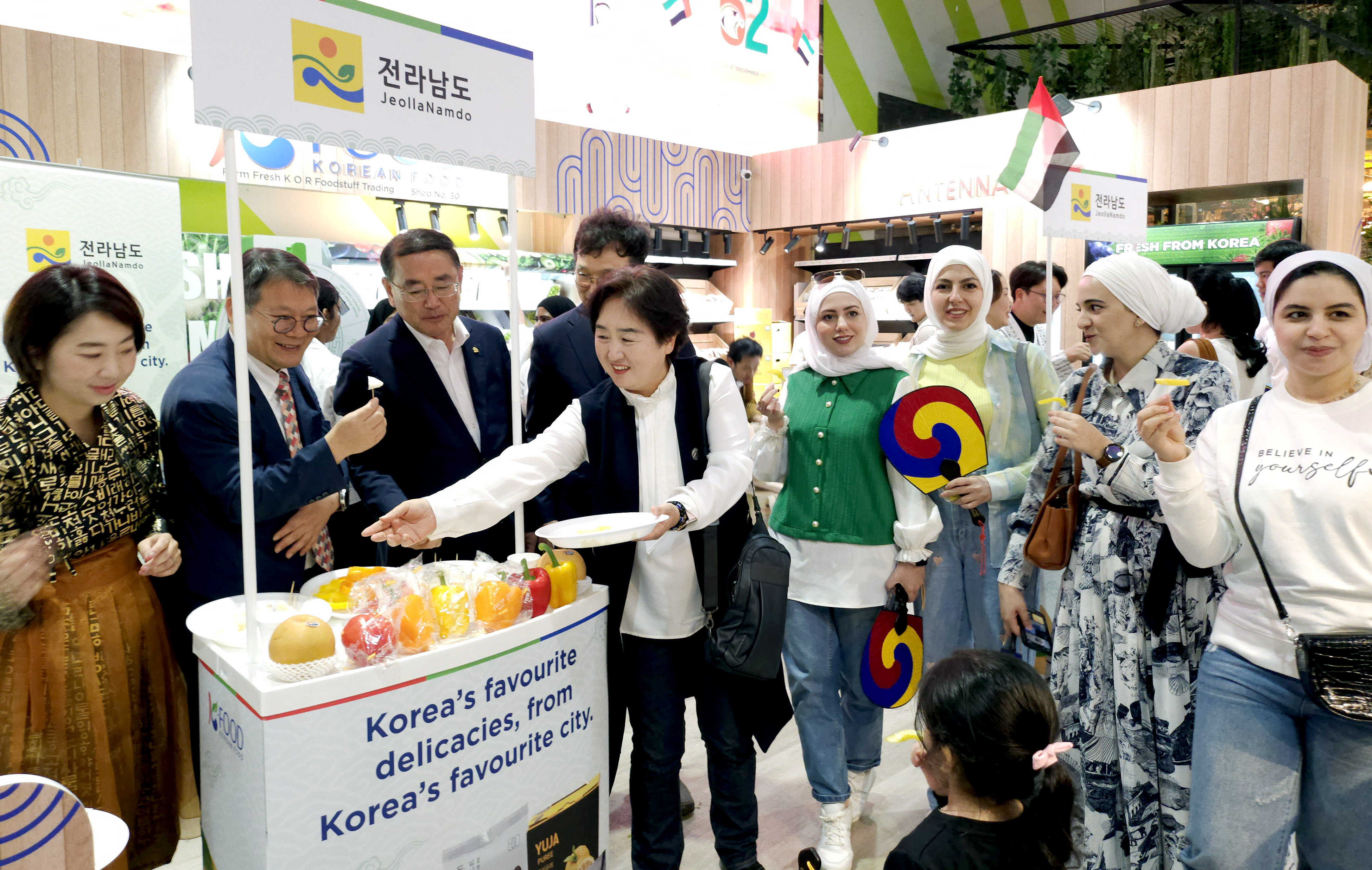 중동지역 수출확대를 위한 두바이 ‘전남식품 판촉’ 행사3