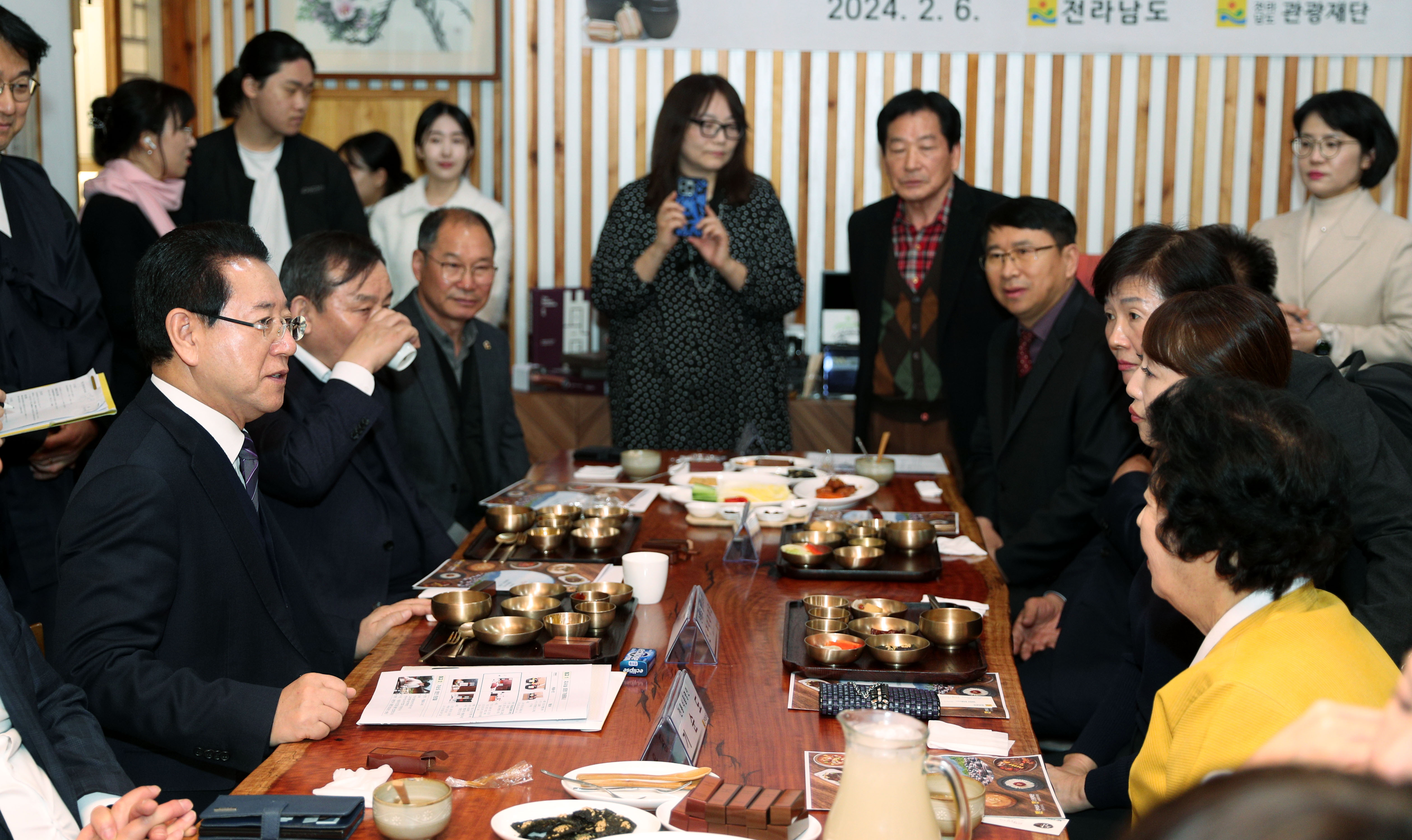 전남 관광두레 사업 미식투어 현장방문2