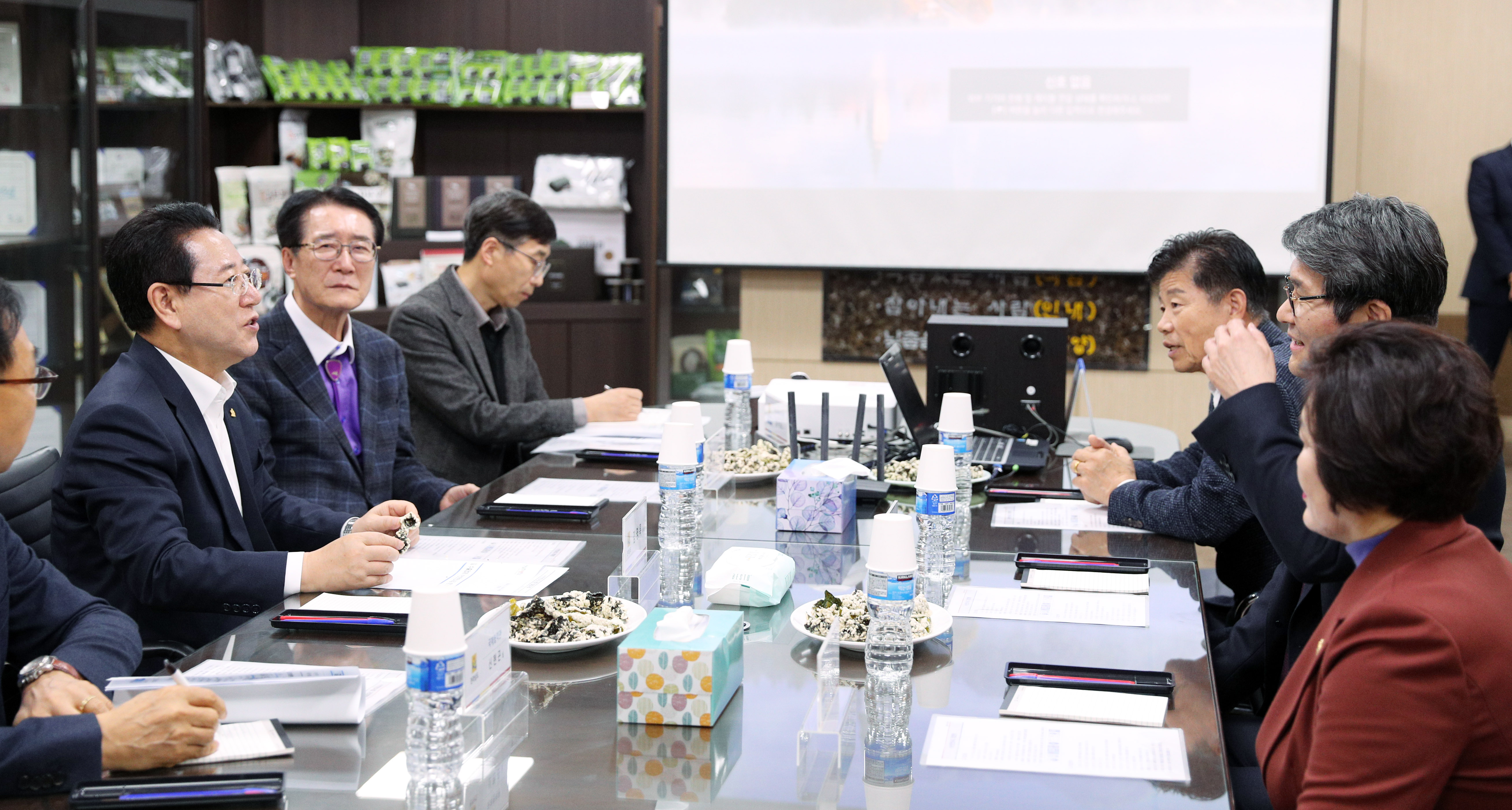 김 수출업체 (주)신안천사김 방문3