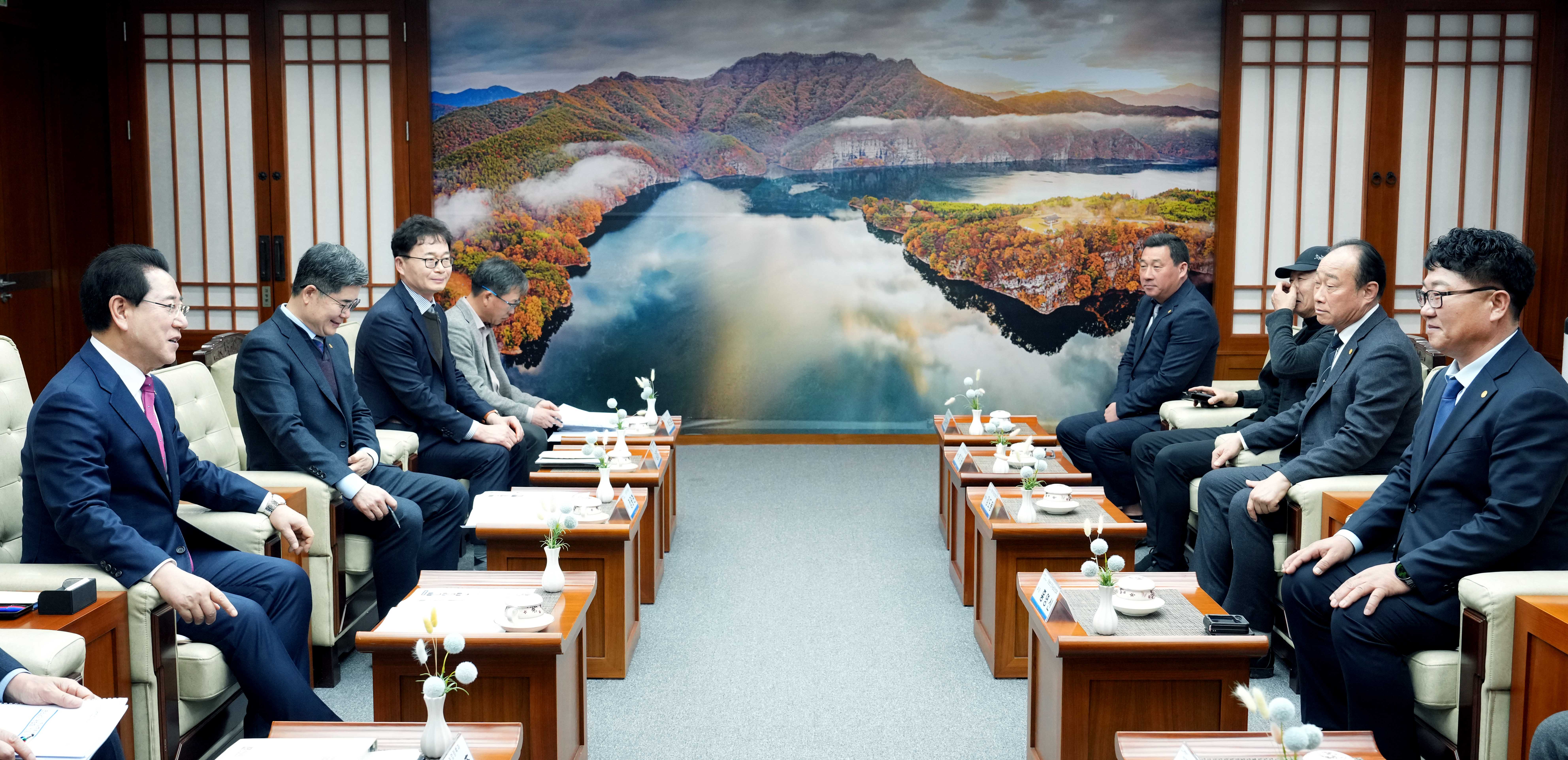 (사)한농연 신임 전남 임원진 면담2
