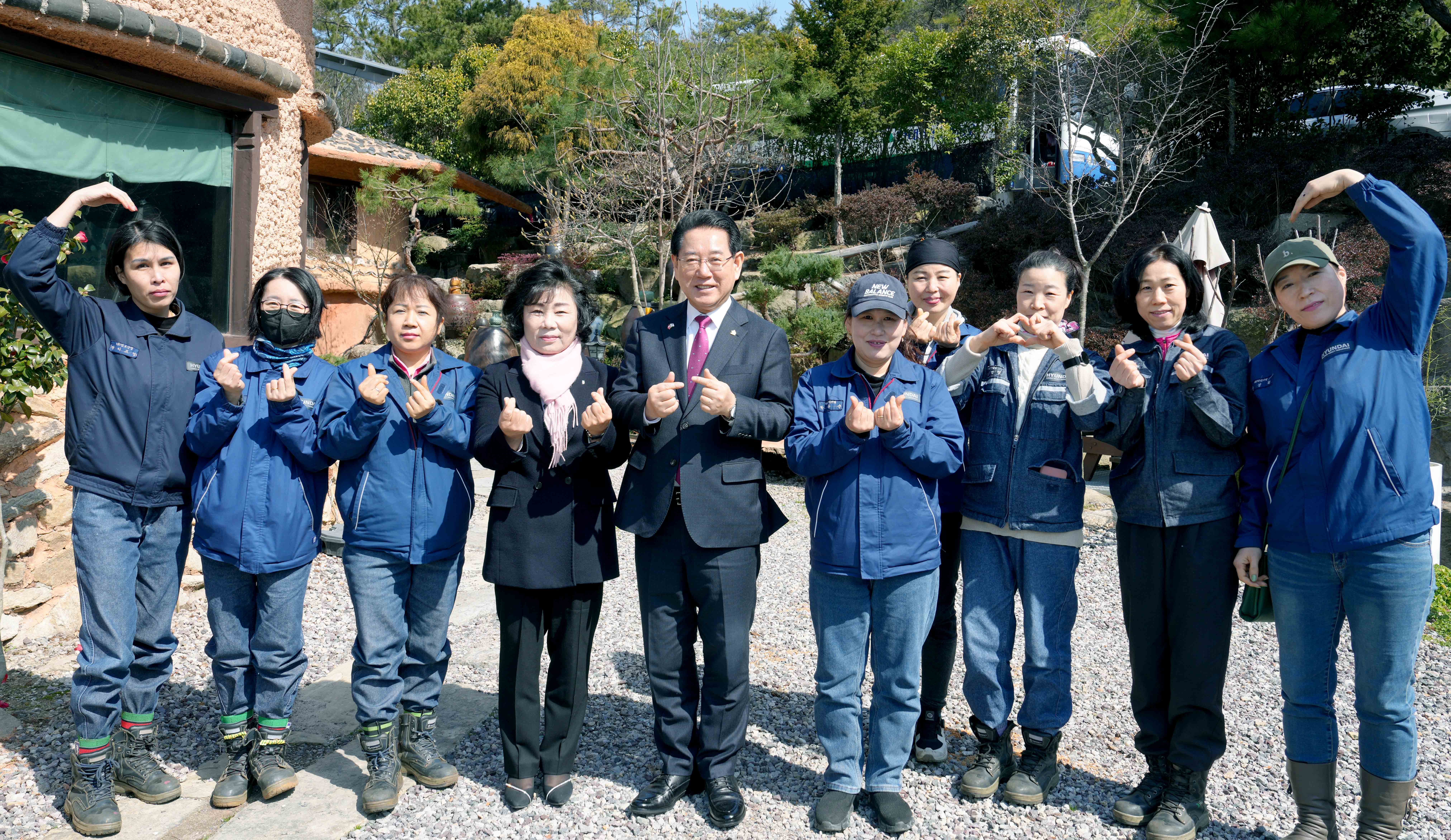 세계 여성의 날 ‘현대삼호중공업 여성 용접사’ 소통 간담회2