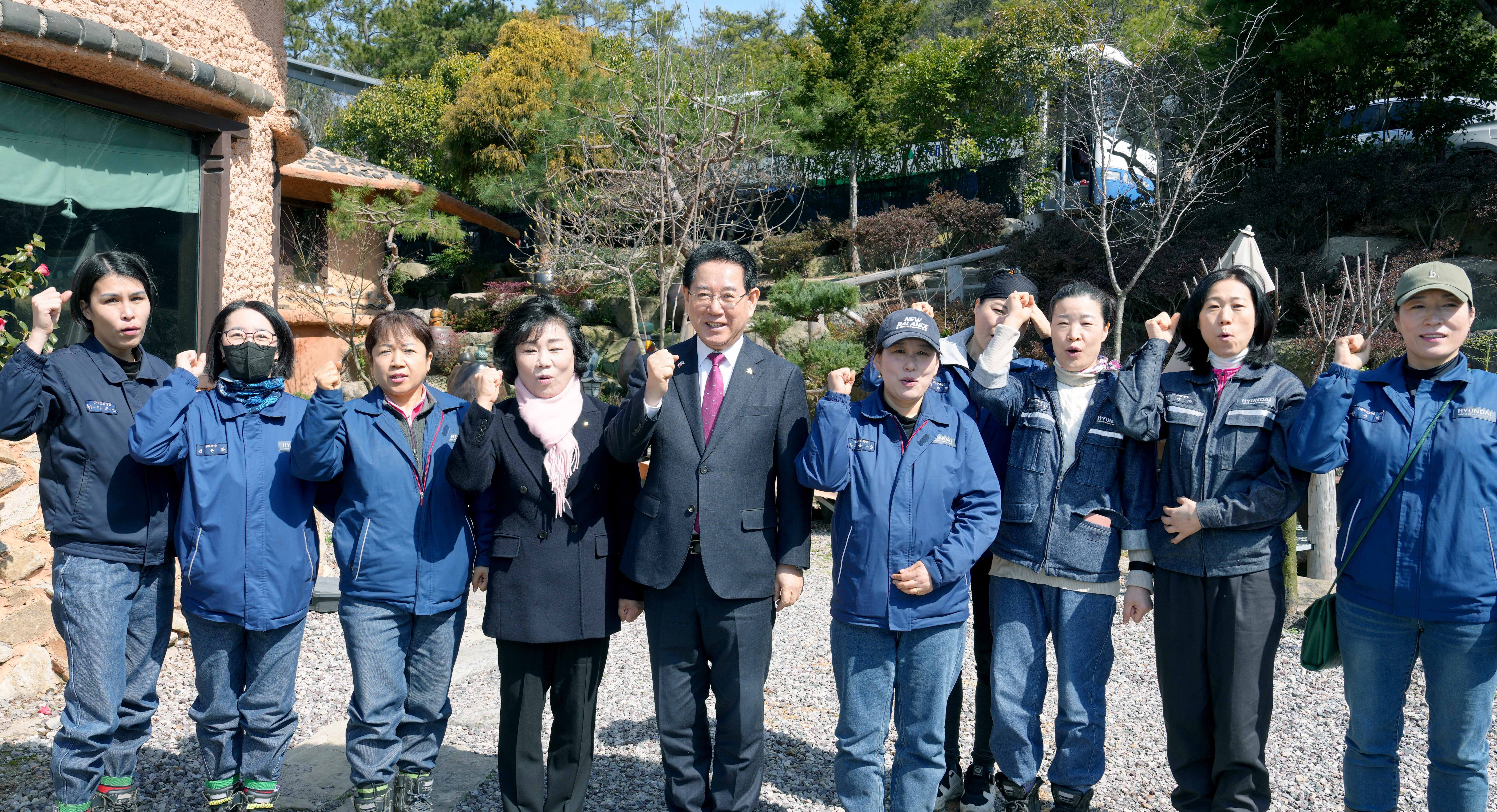 세계 여성의 날 ‘현대삼호중공업 여성 용접사’ 소통 간담회3