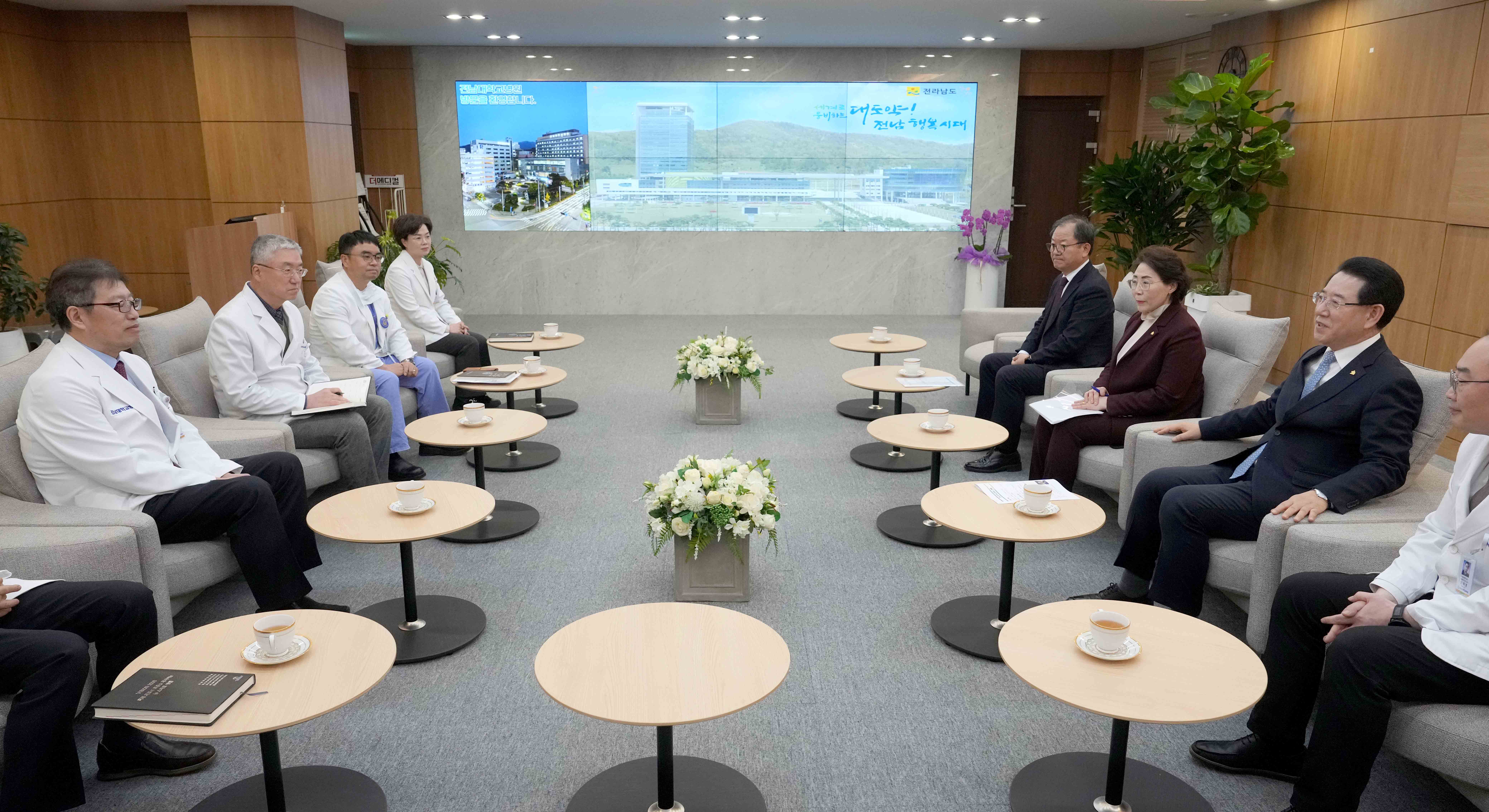 화순전남대·전남대병원 찾아 의료현안 논의4