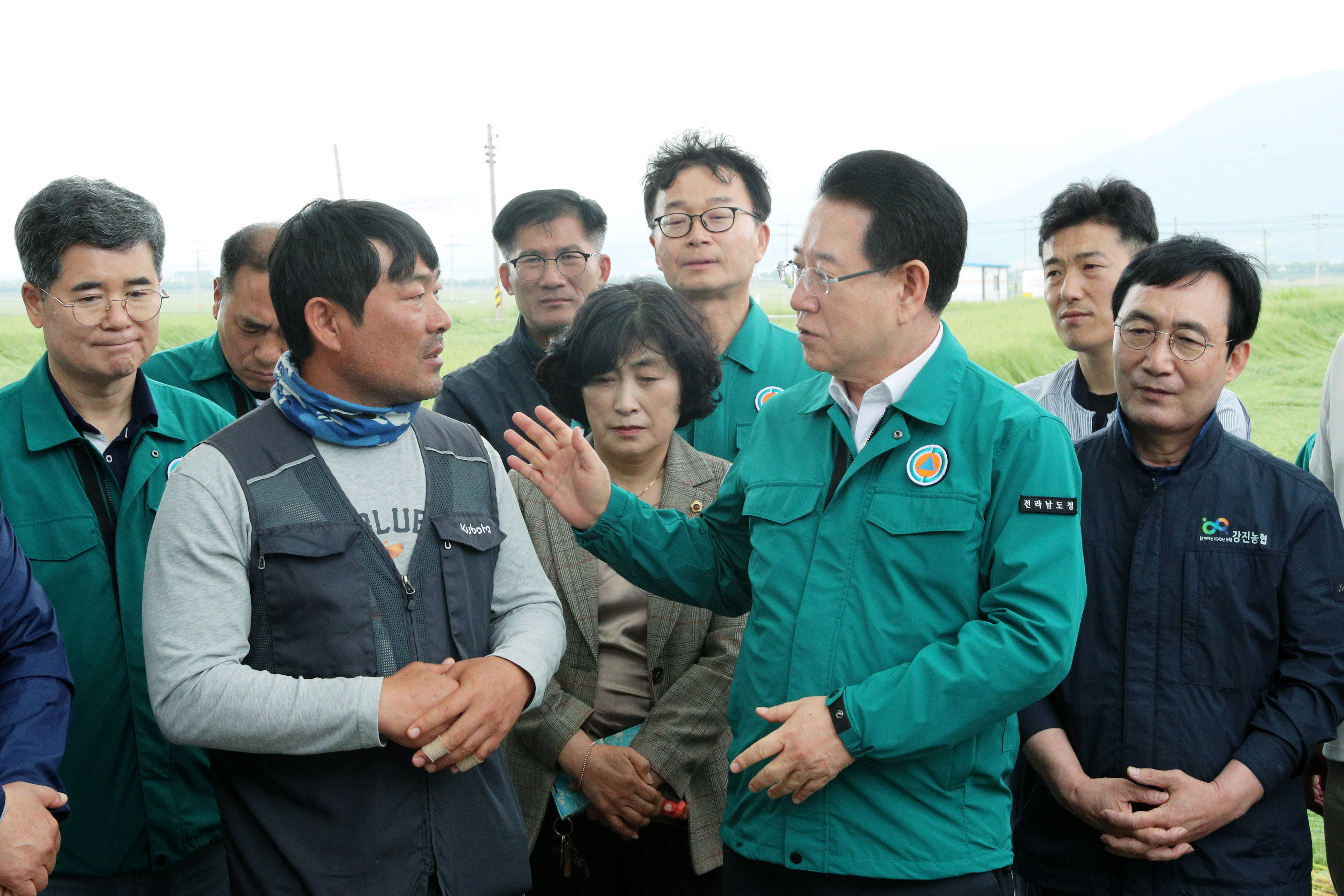 강진군 집중호우 피해 현장방문3