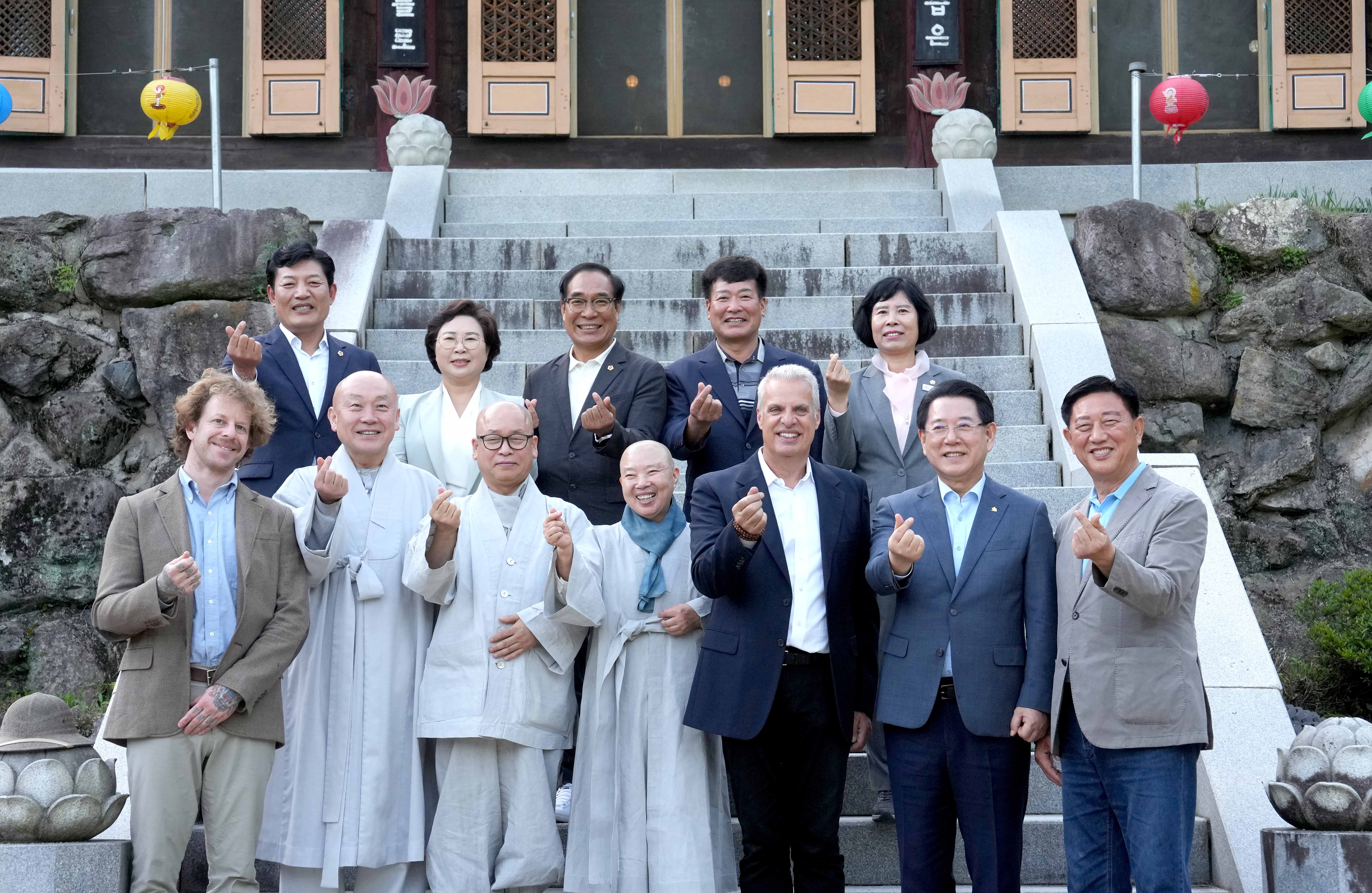미국 유명 쉐프 ‘에릭 리퍼트’ 초청 공양행사5