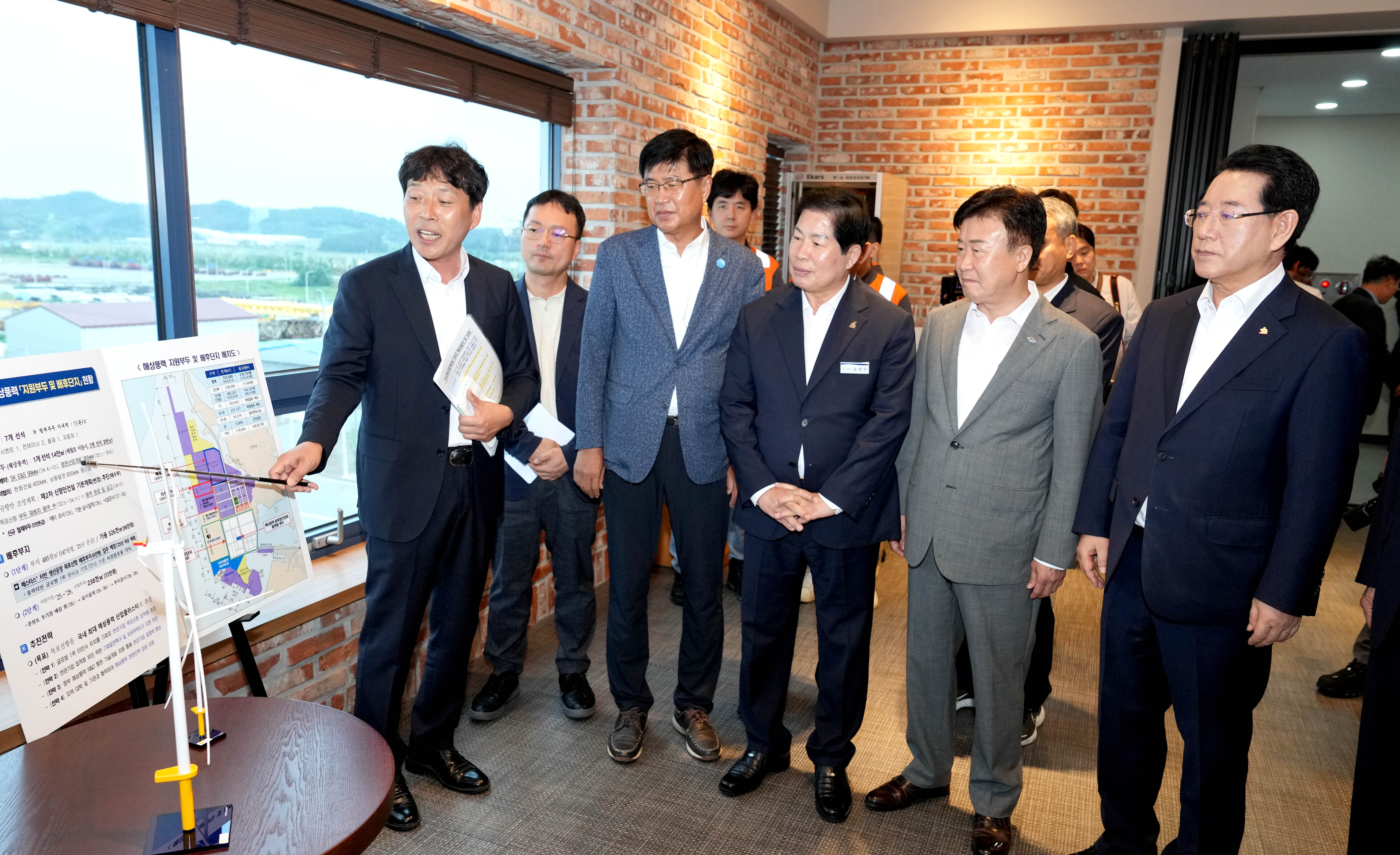 목포 신항만 해상풍력 배후부지 현장 방문9