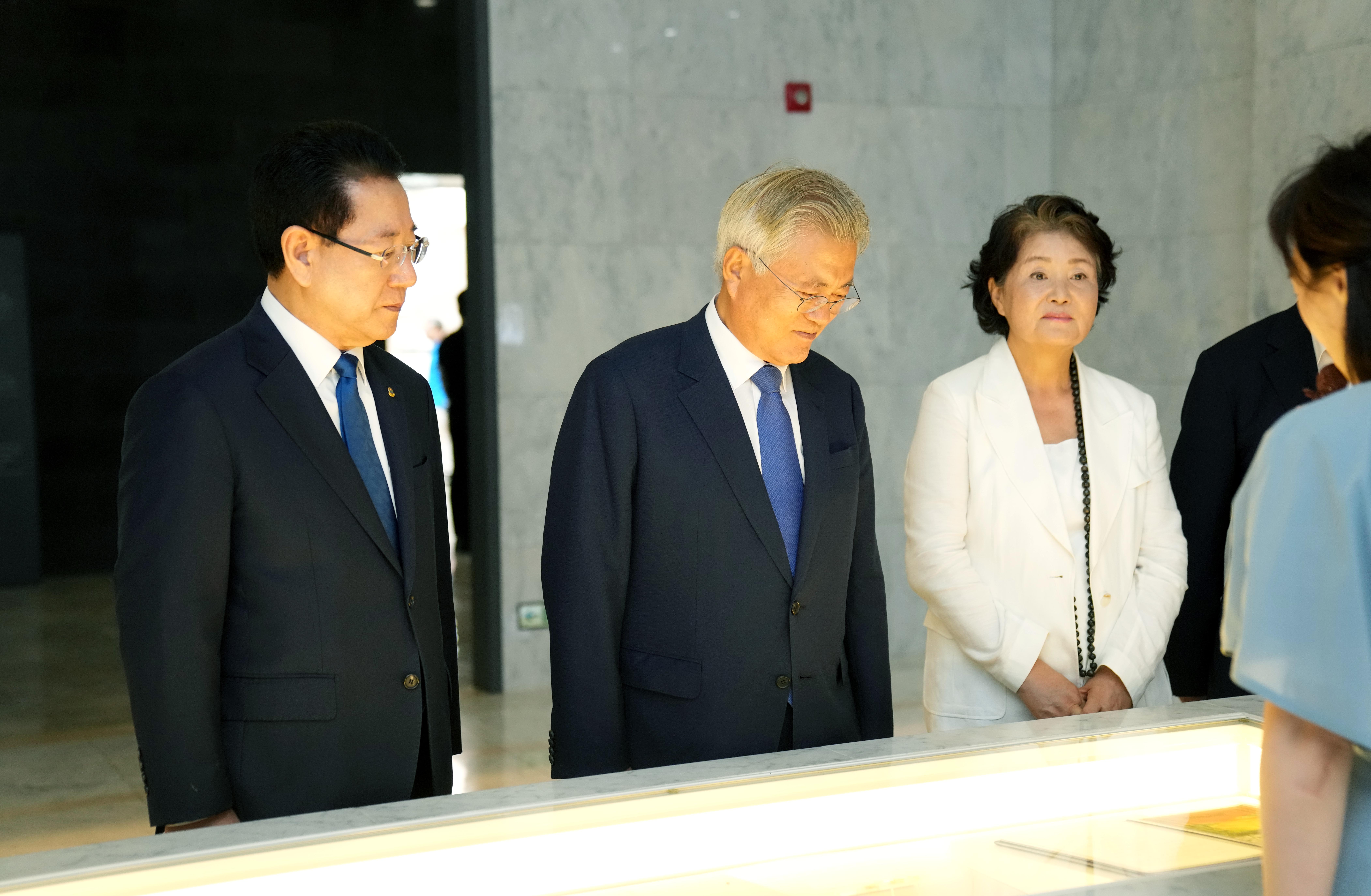 김대중 노벨평화상 기념관 현장방문3