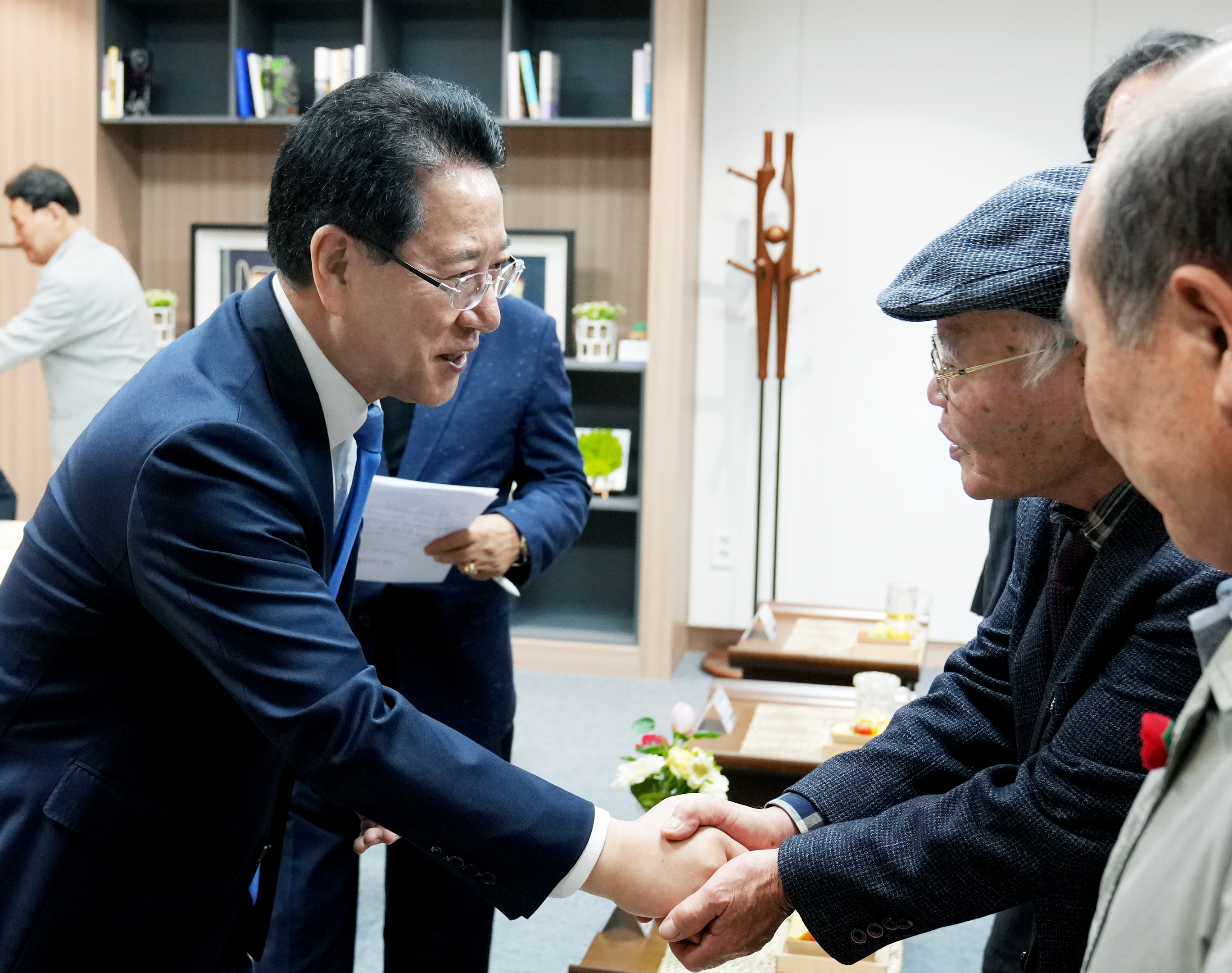 여순사건 유족회장단 면담3
