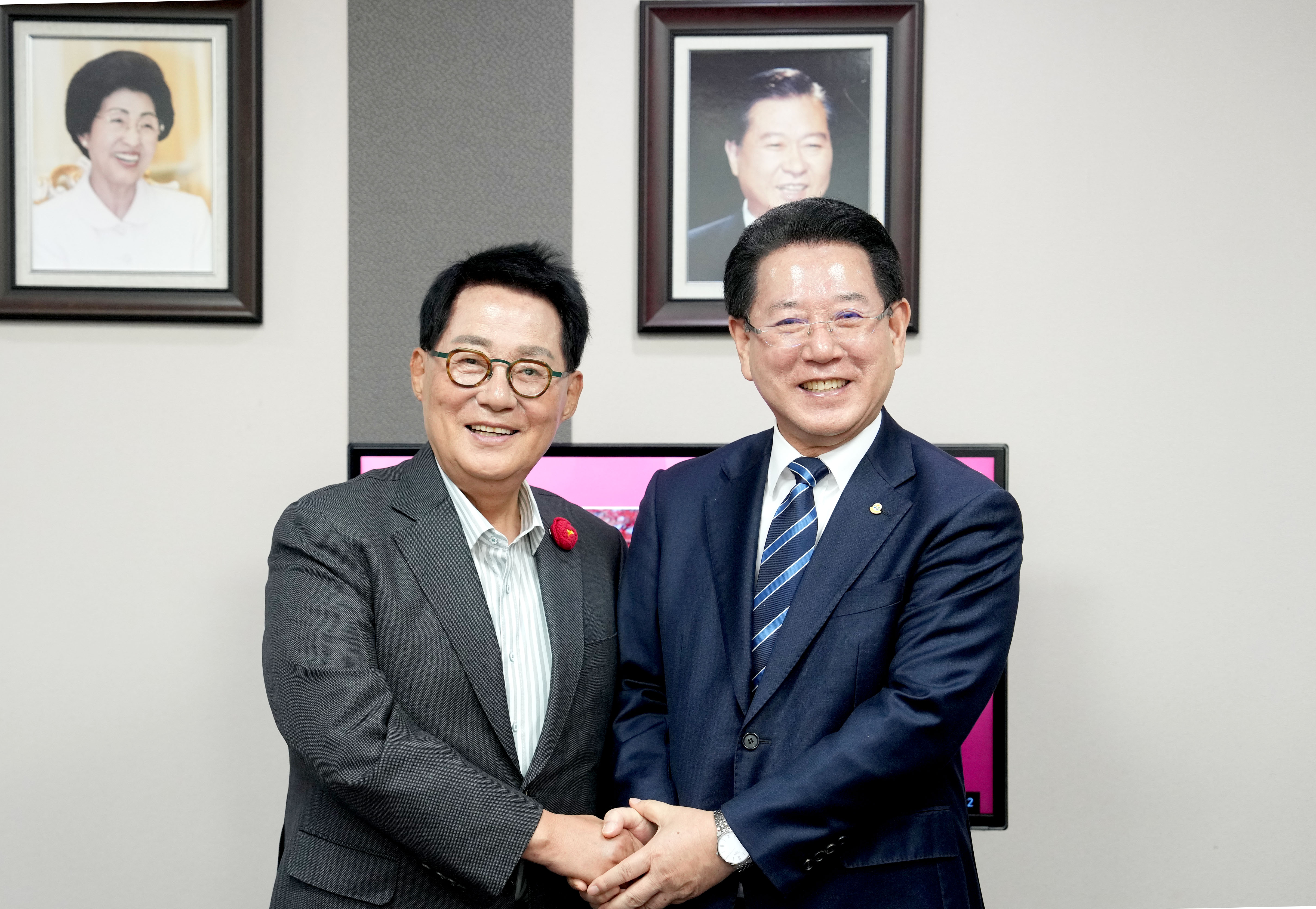 박지원 민주당의원 면담1