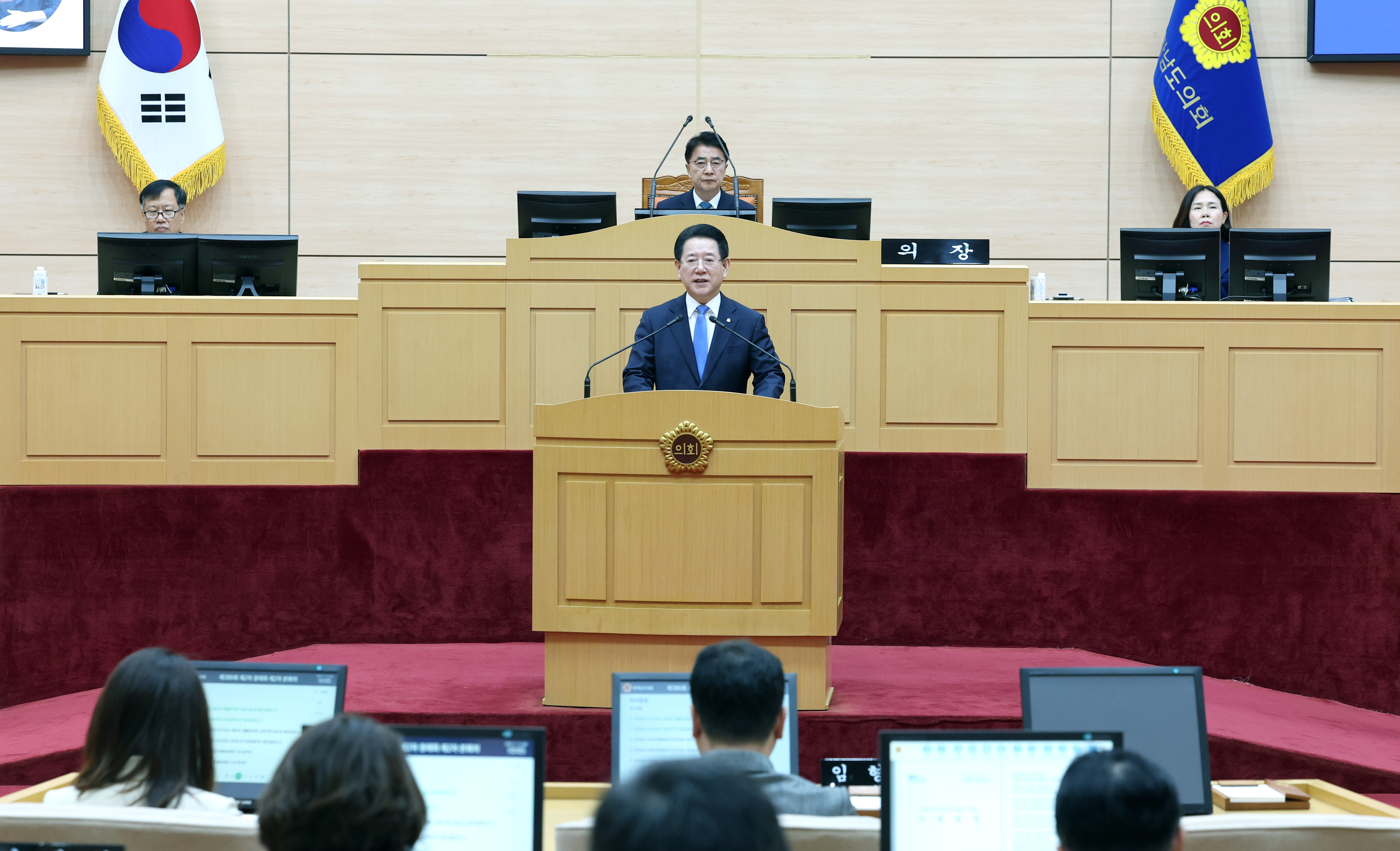 도의회 2025년 본예산 시정연설1